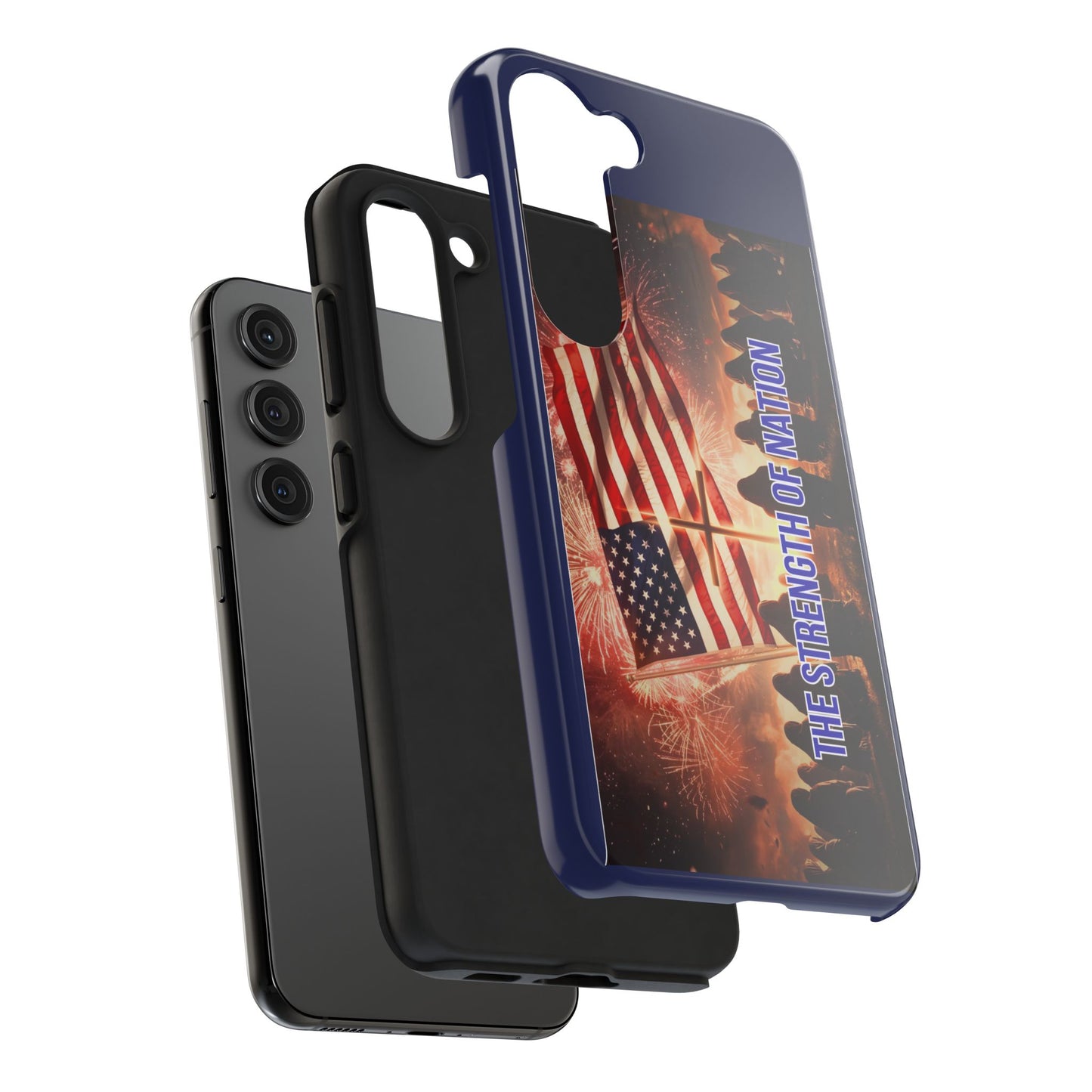 Patriotic 'The Strength of Nation' Tough Phone Case