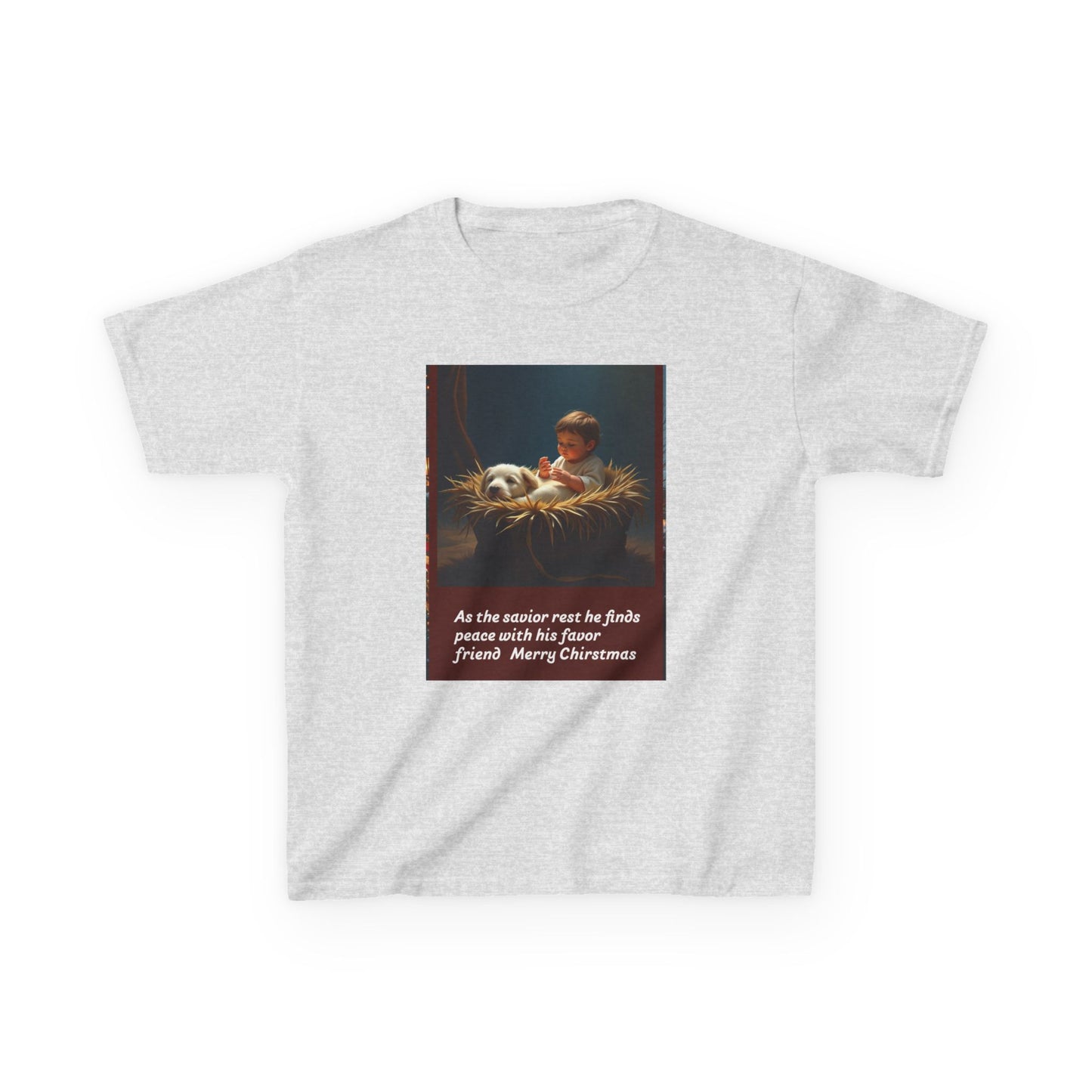 Kids Christmas Graphic Tee, Holiday Gift for Children, Cute Kids Shirt, Seasonal Apparel, Merry Christmas T-Shirt