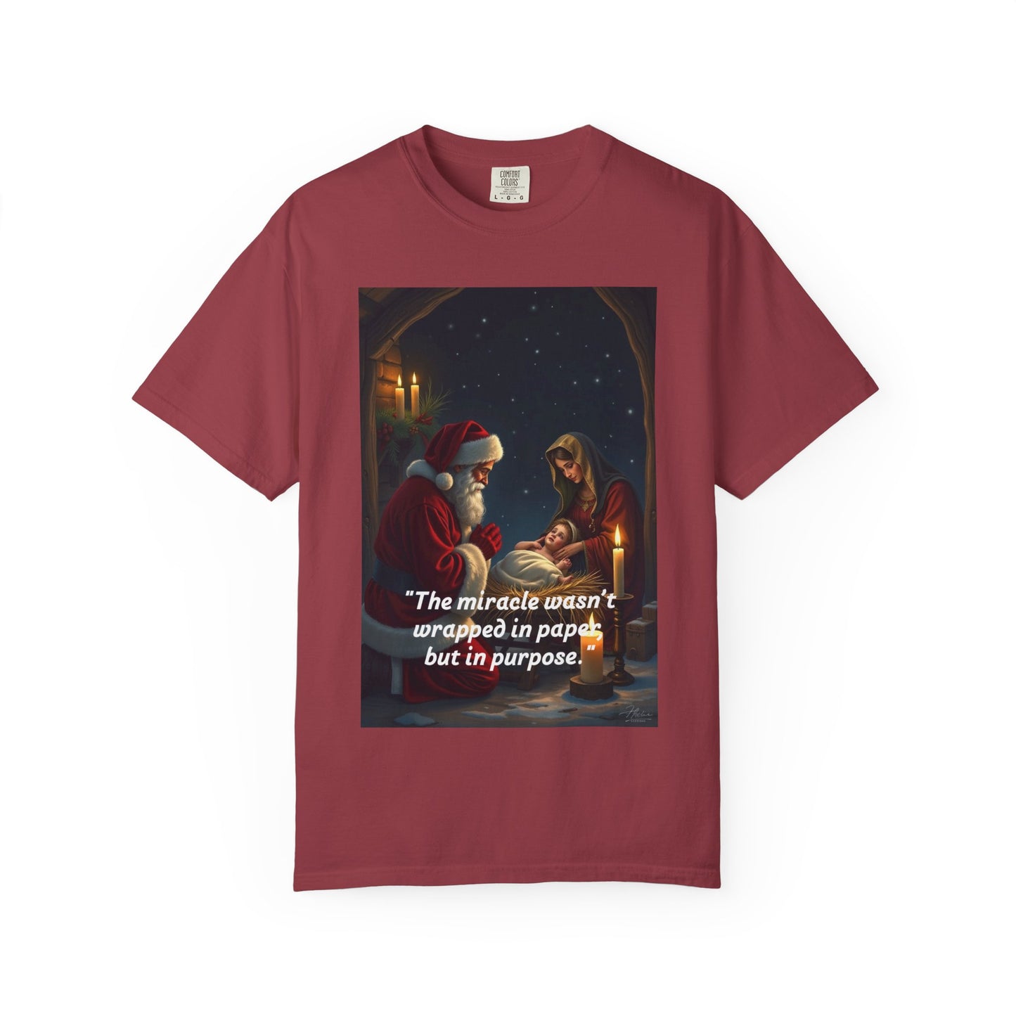 Christmas Miracle T-Shirt, Unisex Holiday Tee, Gift for Men and Women, Festive Apparel, Unique Christmas Present, Cozy and Comfortable Wear