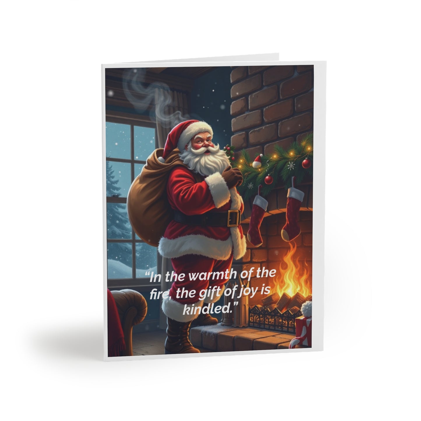 In the warmth of fire, the gift of joy kindled