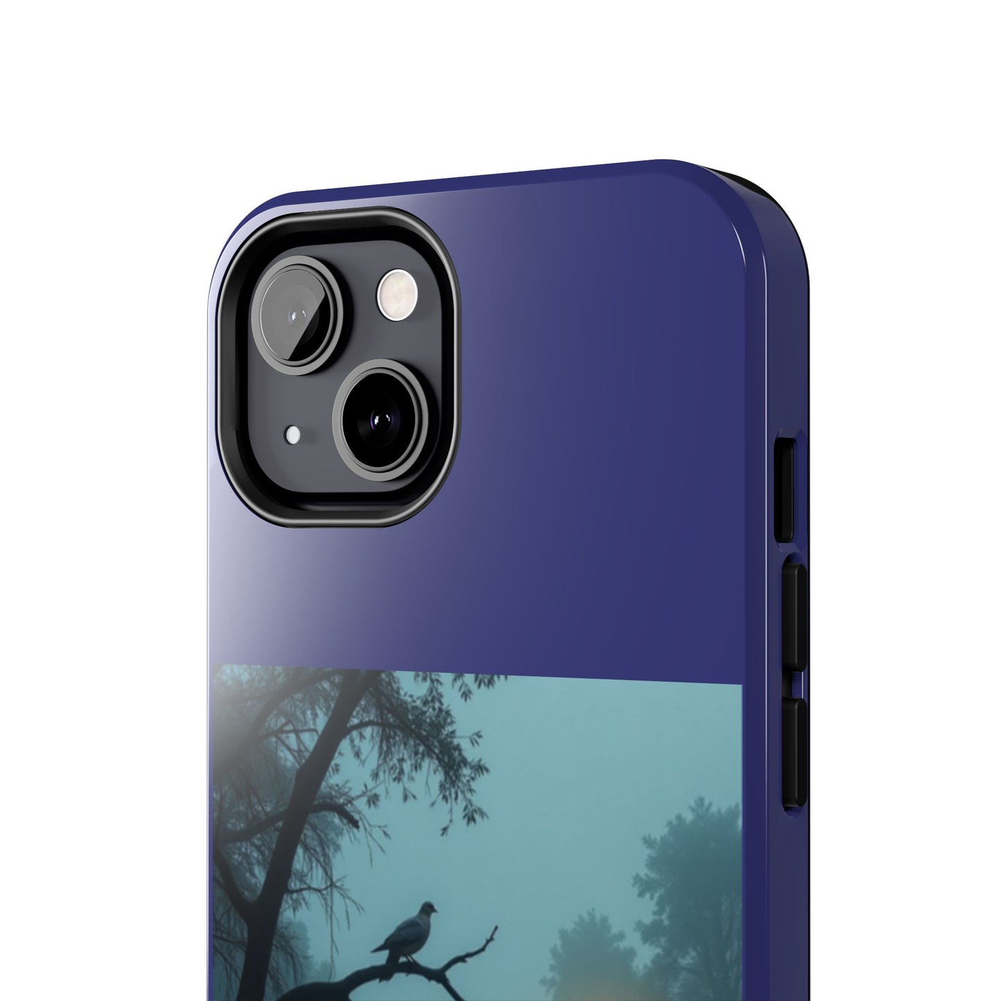 Tough Phone Case — 'In the stillness of the night the Bayou whispers his Name' Moody Bayou Cross Design