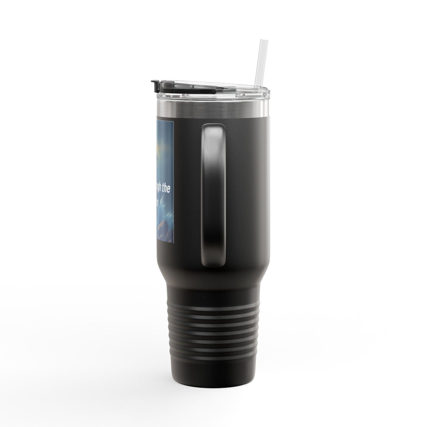 Faith Through the Storm 40oz Insulated Travel Mug