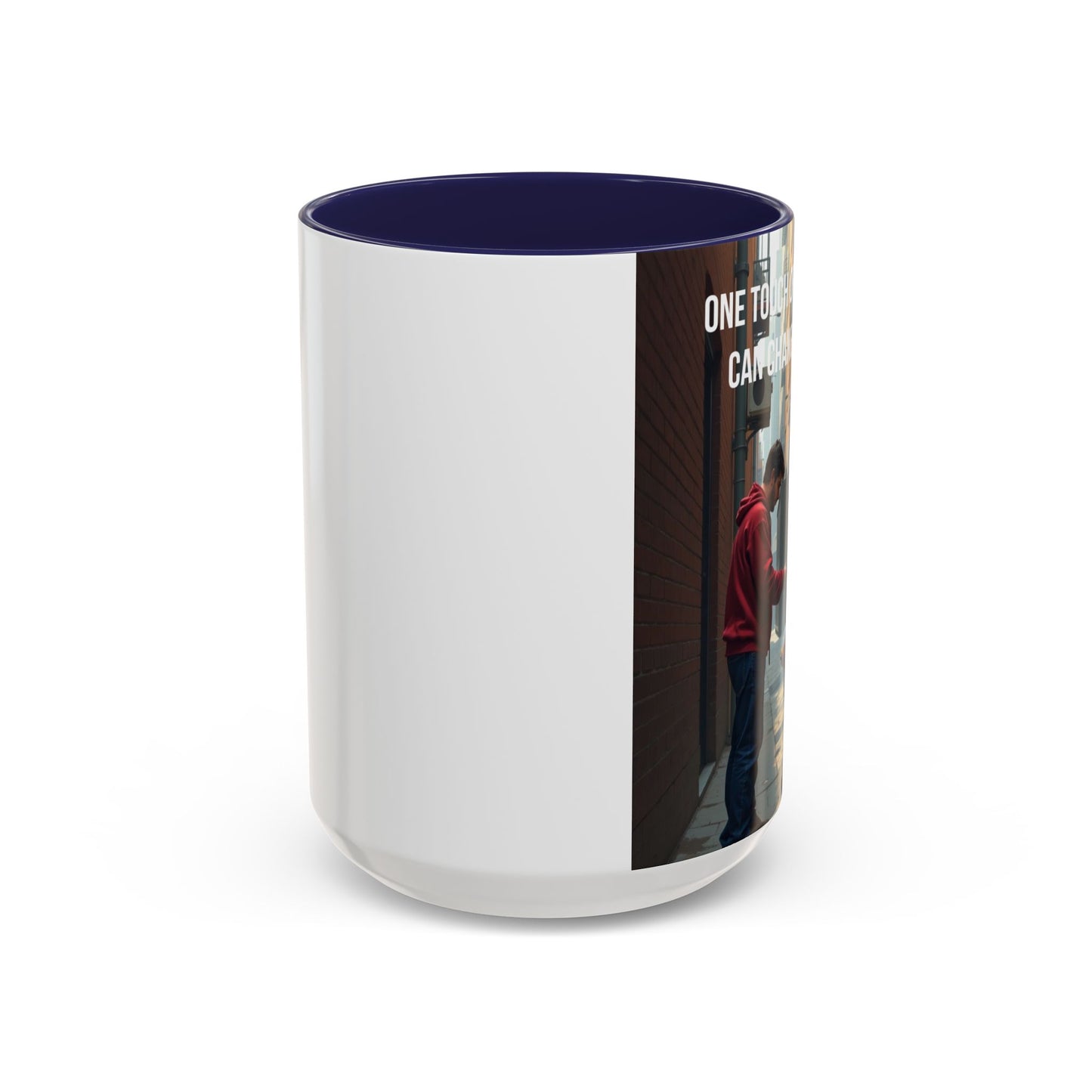Kindness Quote Coffee Mug – "One Touch of Kindness Can Change a Soul" Accent Mug