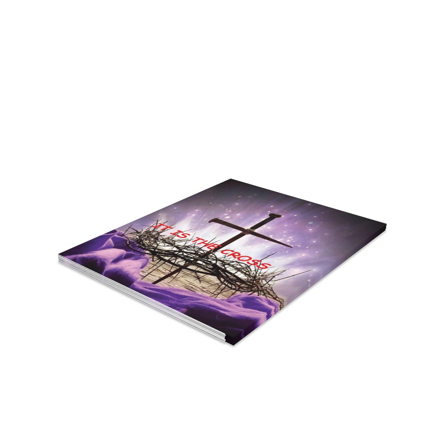 Religious Greeting Cards — "It Is The Cross" Christian Sympathy & Easter Card Pack (8/16/24)