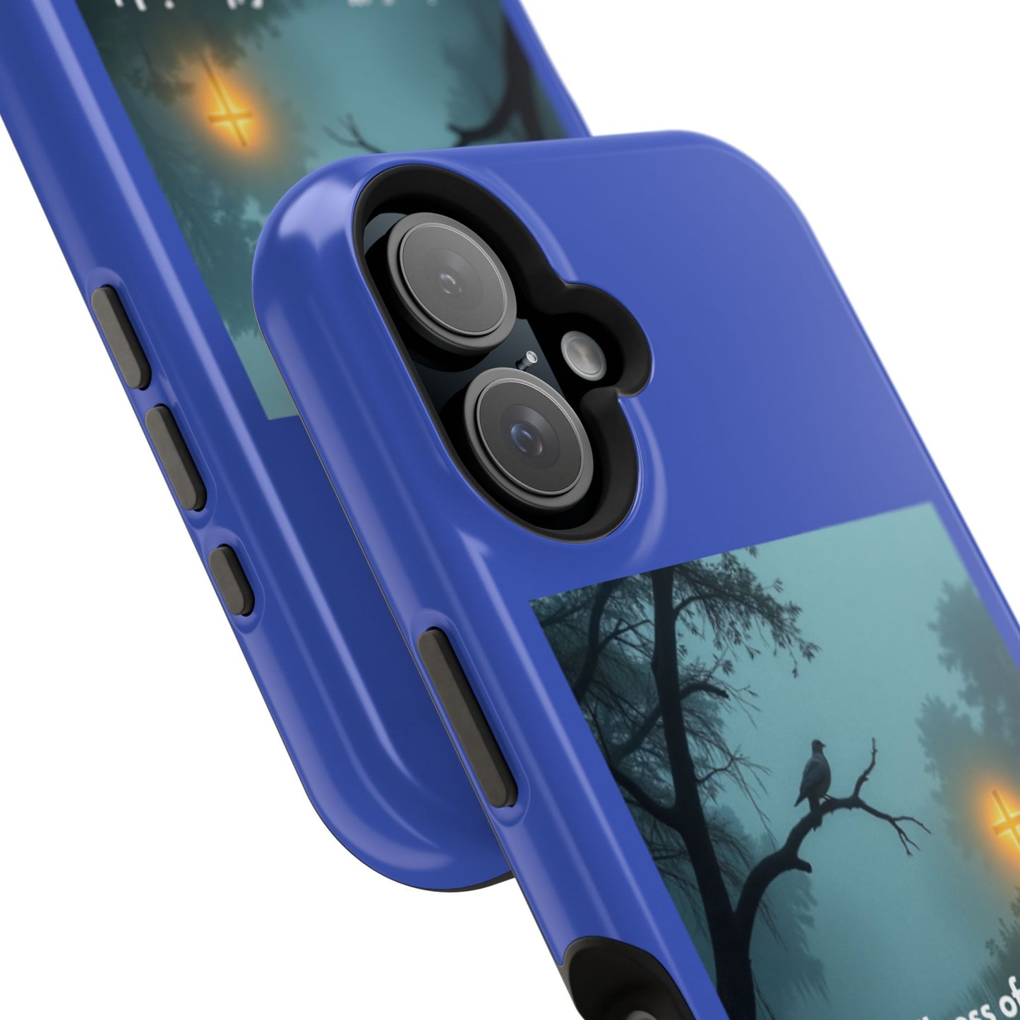 Magnetic Impact-Resistant Phone Case — Bayou Night Scene with Poem