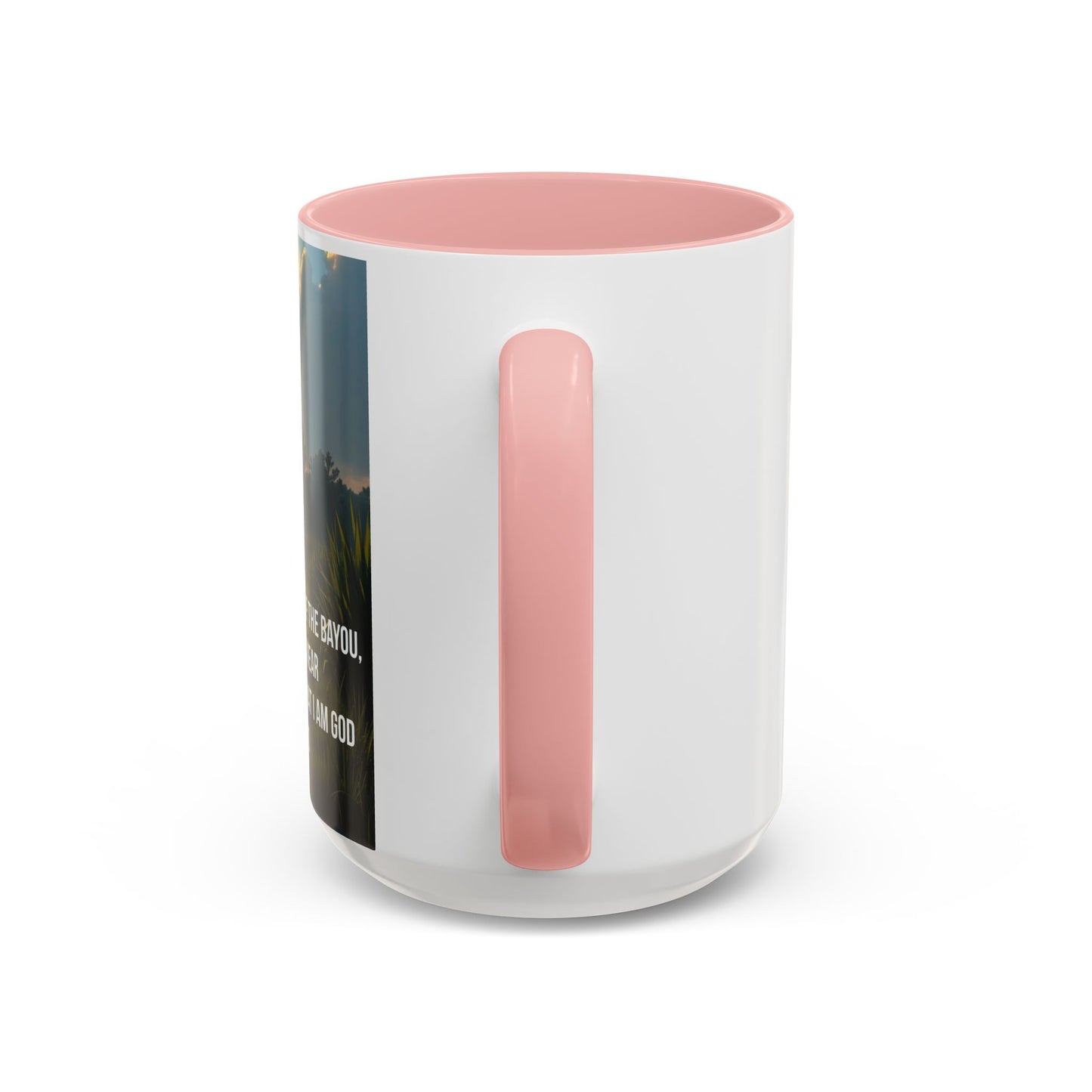 Inspirational Psalm 46:10 Coffee Mug — "Be Still" Accent Mug