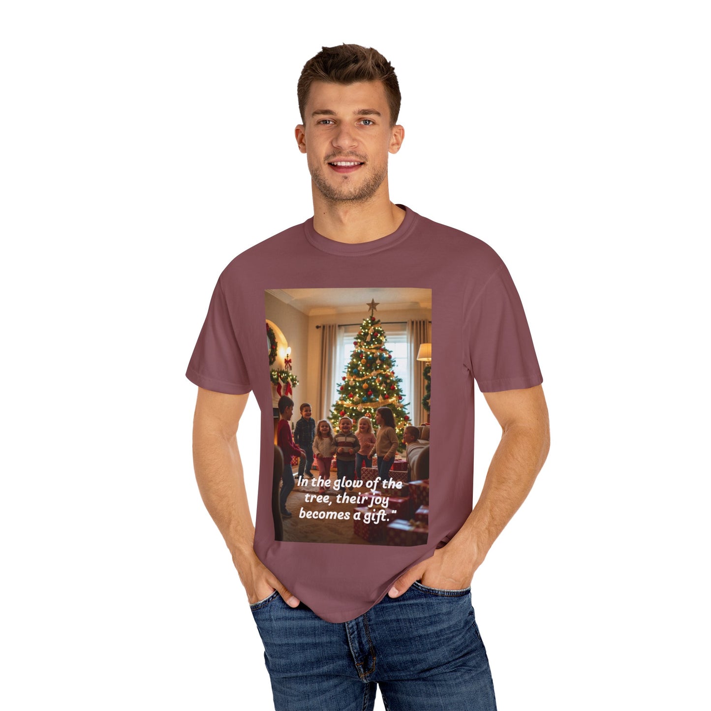 Christmas Joy Unisex T-shirt, Holiday Gift, Family Gathering Shirt, Festive Top, Merry Christmas Apparel