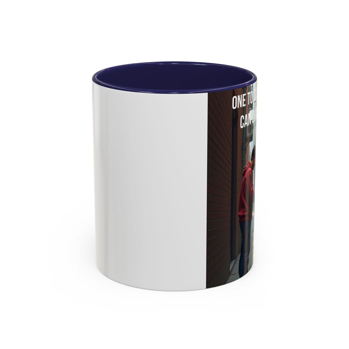 Kindness Quote Coffee Mug – "One Touch of Kindness Can Change a Soul" Accent Mug