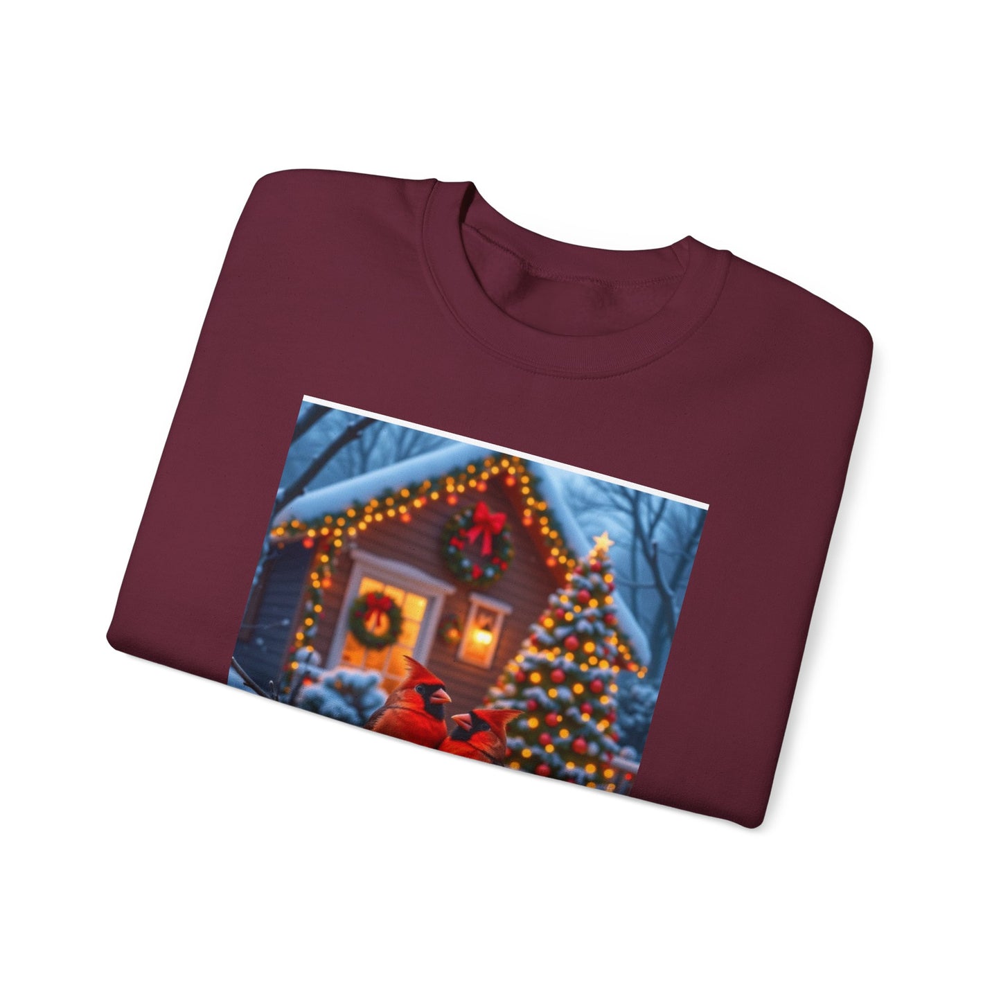 Cozy Christmas Sweatshirt with Cardinals, Warm Holiday Apparel, Unisex Winter Outfit, Festive Gifts for Family, Perfect for Christmas [...]