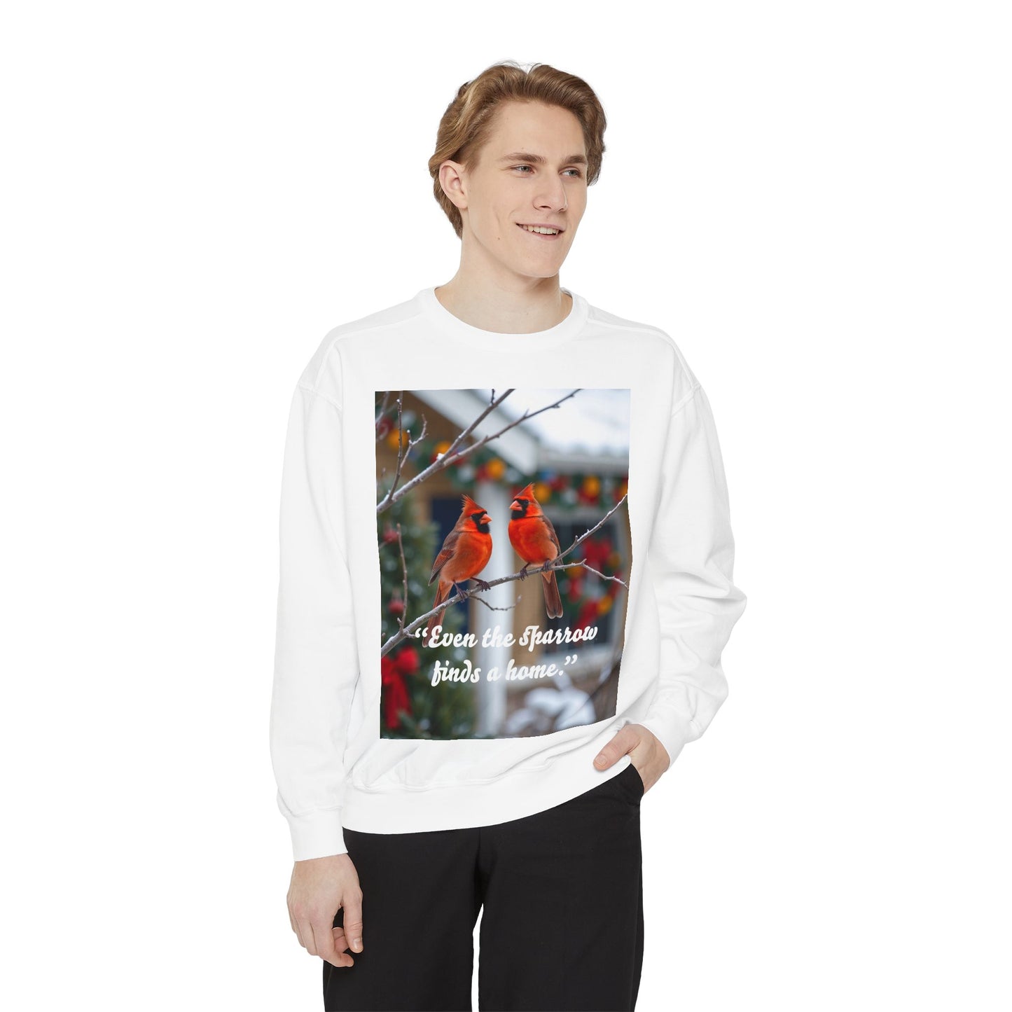 Unisex Garment-Dyed Sweatshirt