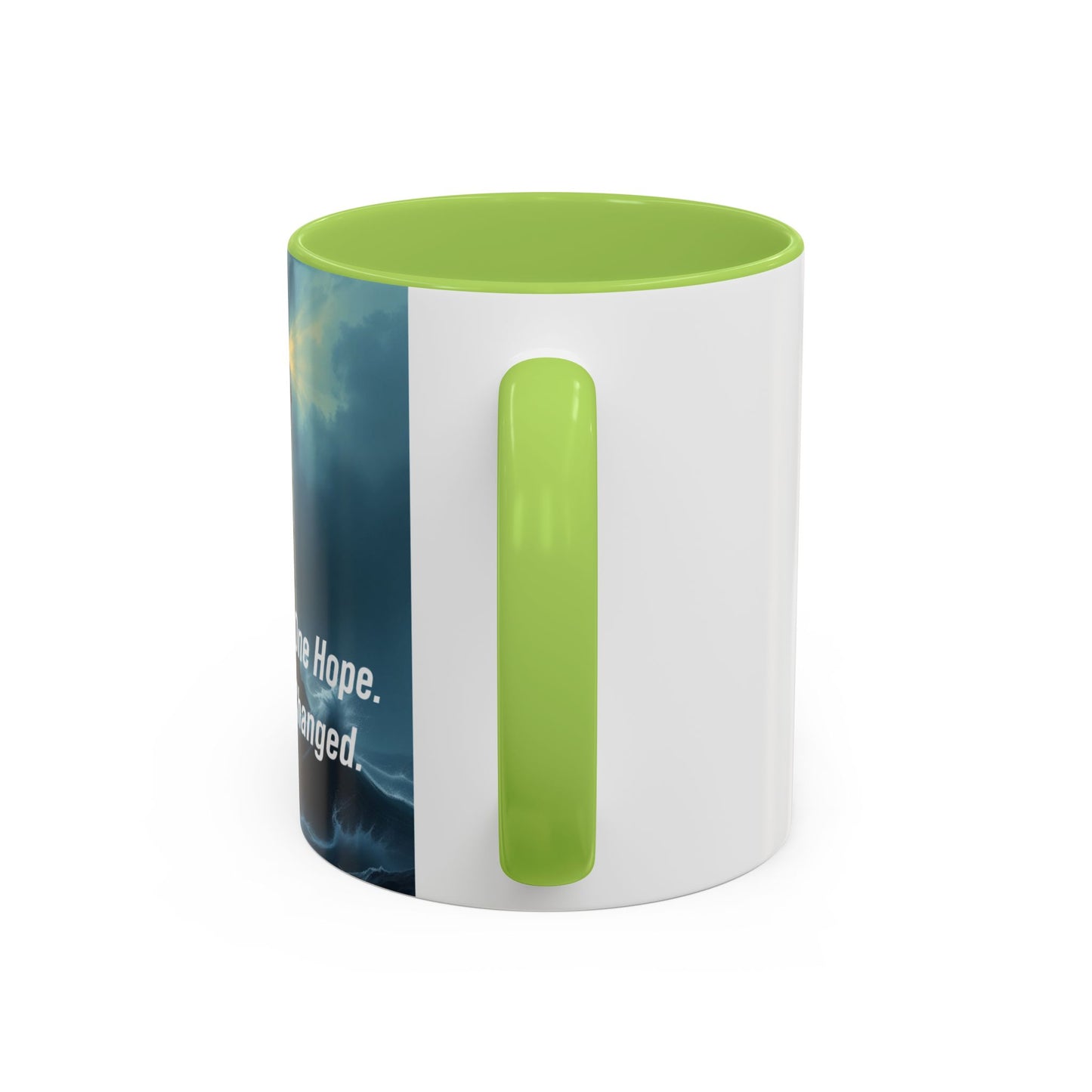 Lighthouse 'One Light, One Hope' Accent Coffee Mug