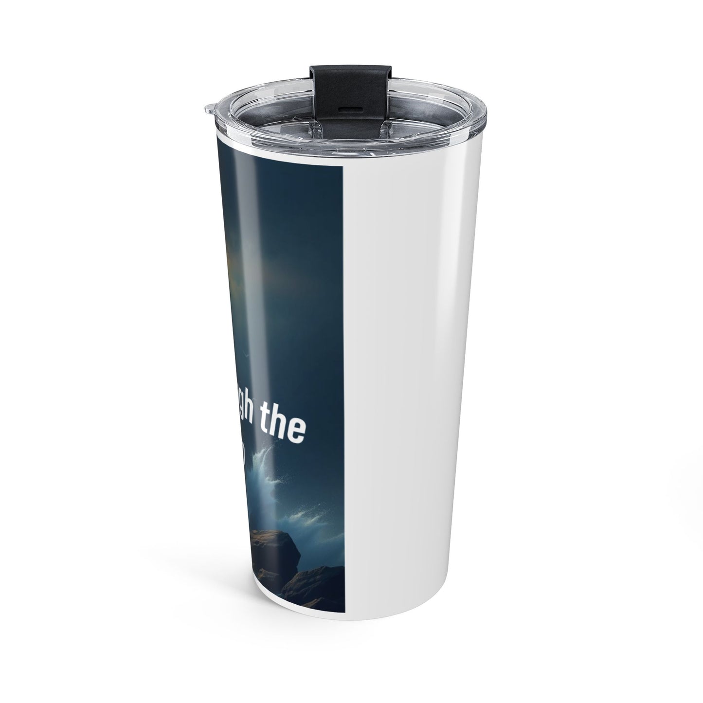 Faith Moves Mountains 20oz Tumbler – Inspirational Christian Travel Cup