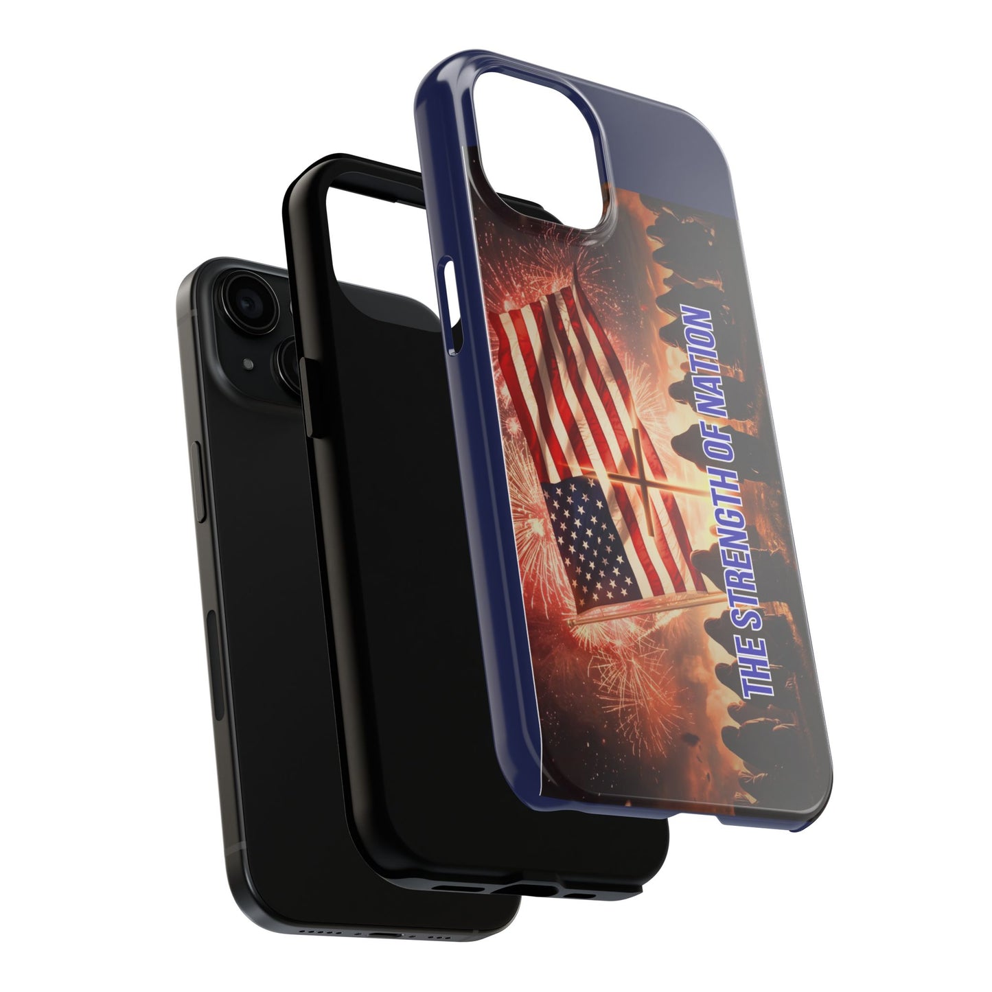 Patriotic 'The Strength of Nation' Tough Phone Case