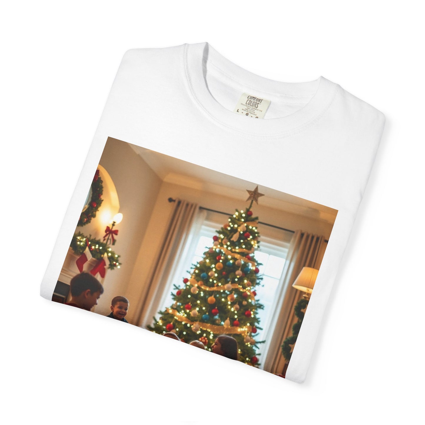 Warm Holiday Memories Unisex T-Shirt, Christmas Gift Shirt, Family Gatherings, Gift for Him/Her, Cozy Celebration Tee