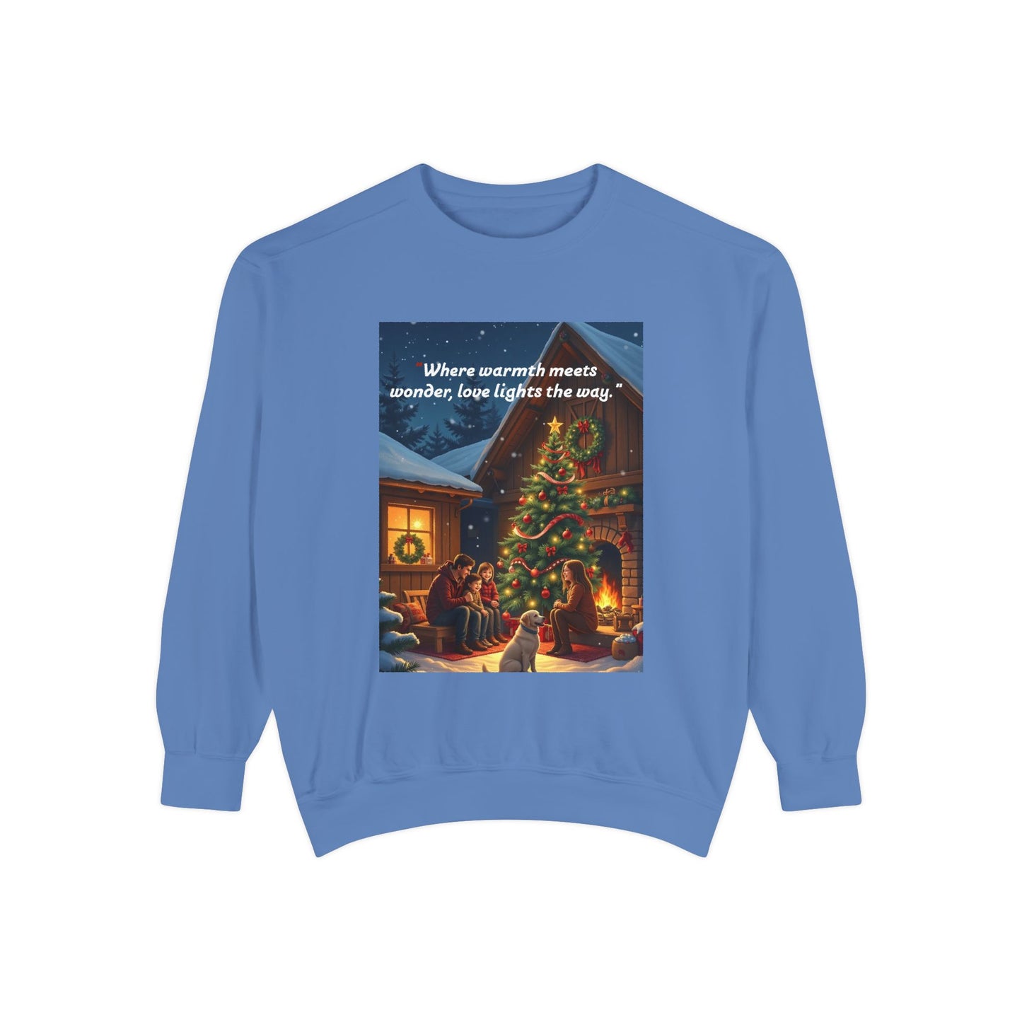 Unisex Garment-Dyed Sweatshirt