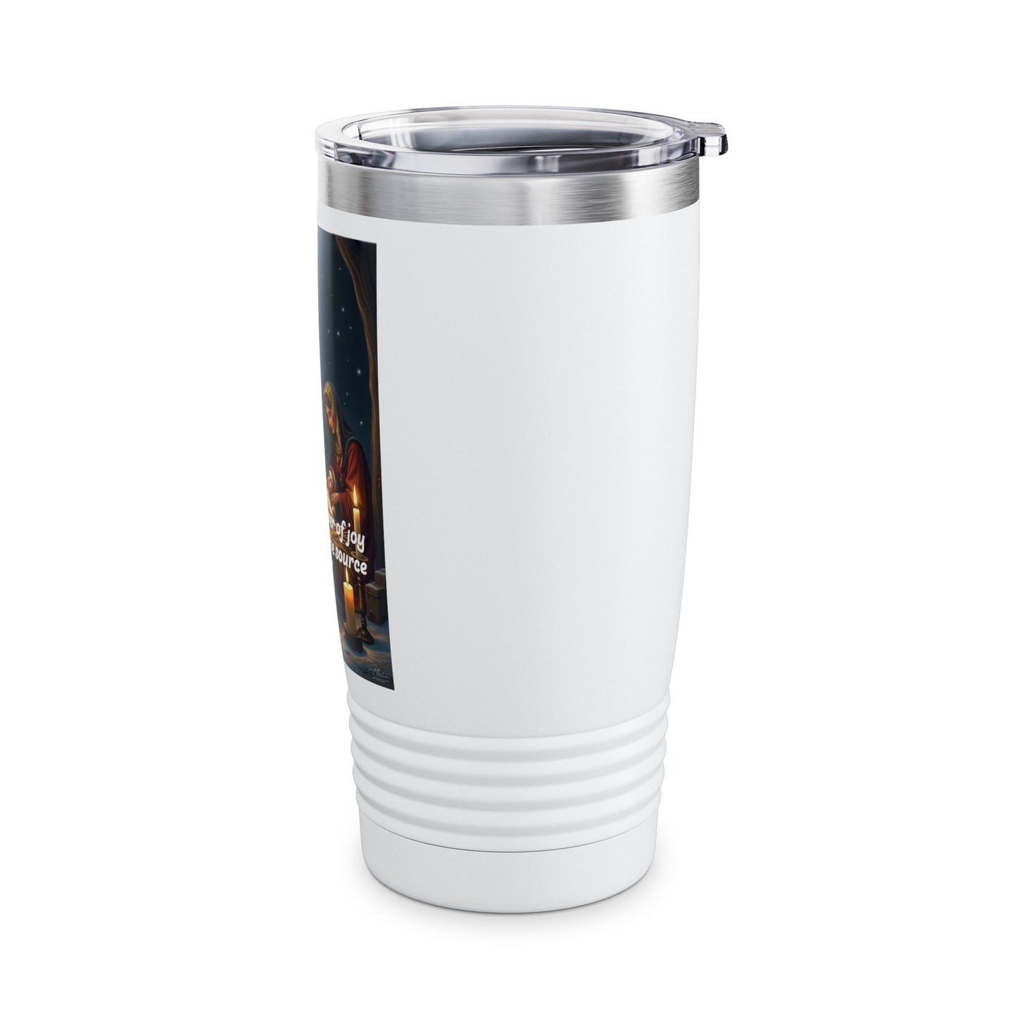 Christmas Santa Quote Tumbler