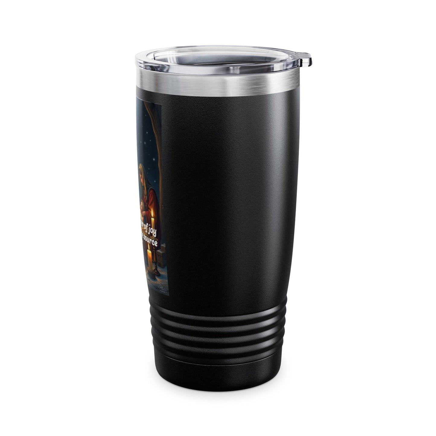 Christmas Santa Quote Tumbler