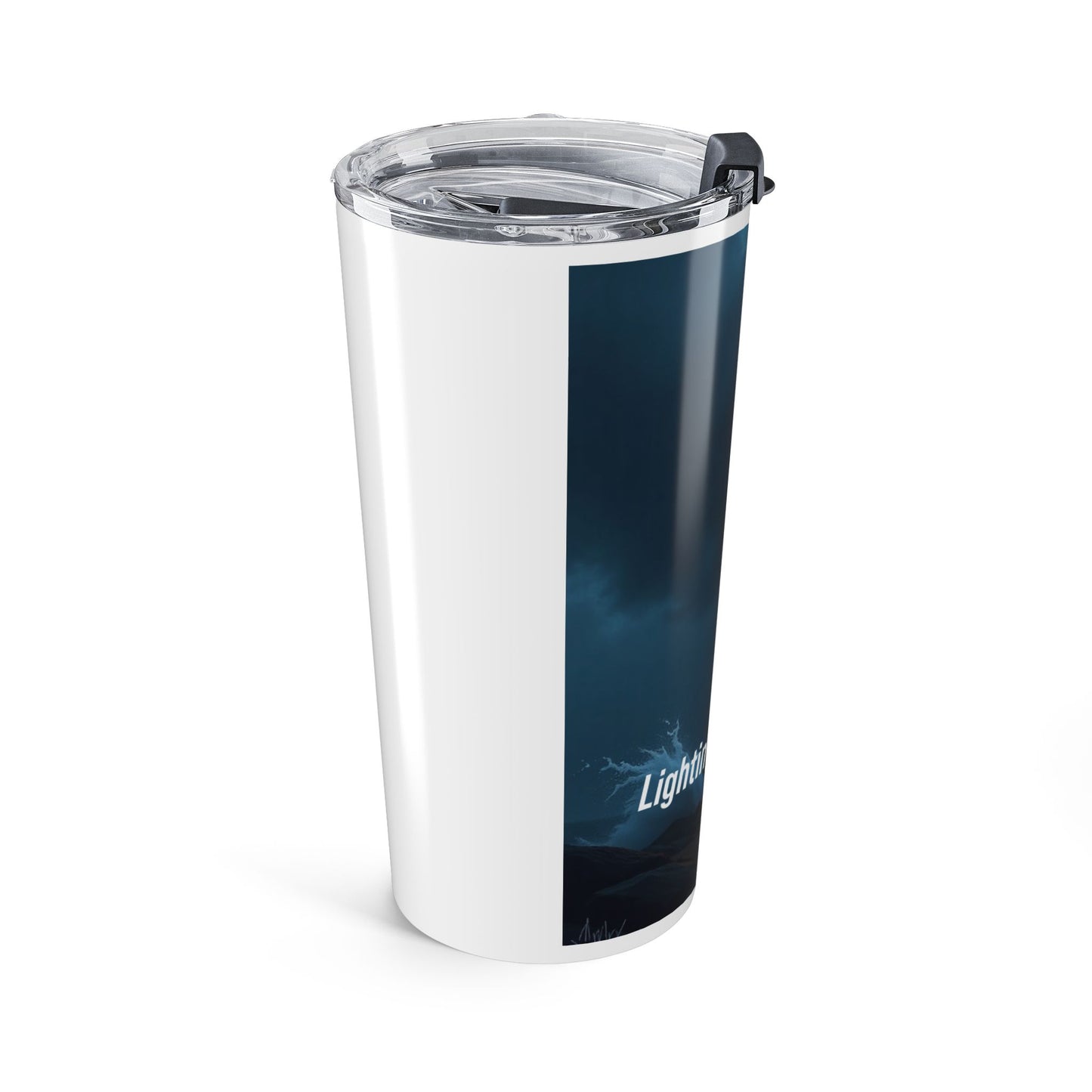 Lighthouse 20oz Stainless Steel Tumbler — 'Lighting the Way Home' Travel Cup