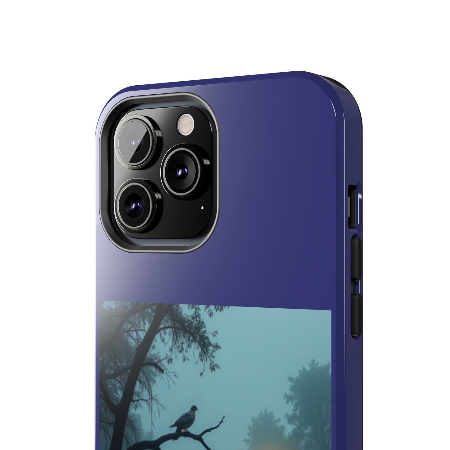 Tough Phone Case — 'In the stillness of the night the Bayou whispers his Name' Moody Bayou Cross Design