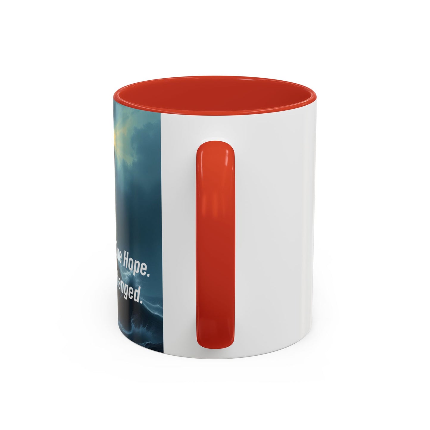 Lighthouse 'One Light, One Hope' Accent Coffee Mug