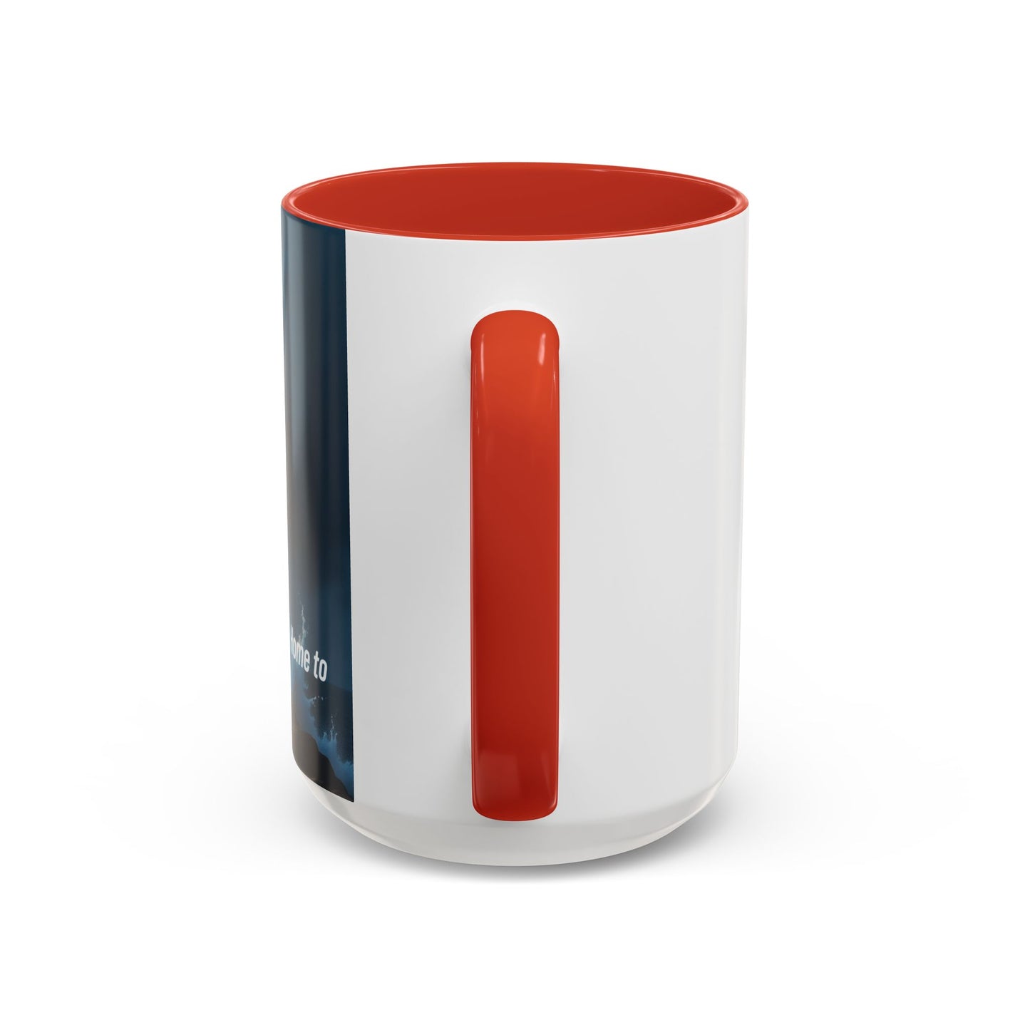 Lighthouse Coffee Mug - "Lighting the Way Home to Safety" Accent Mug