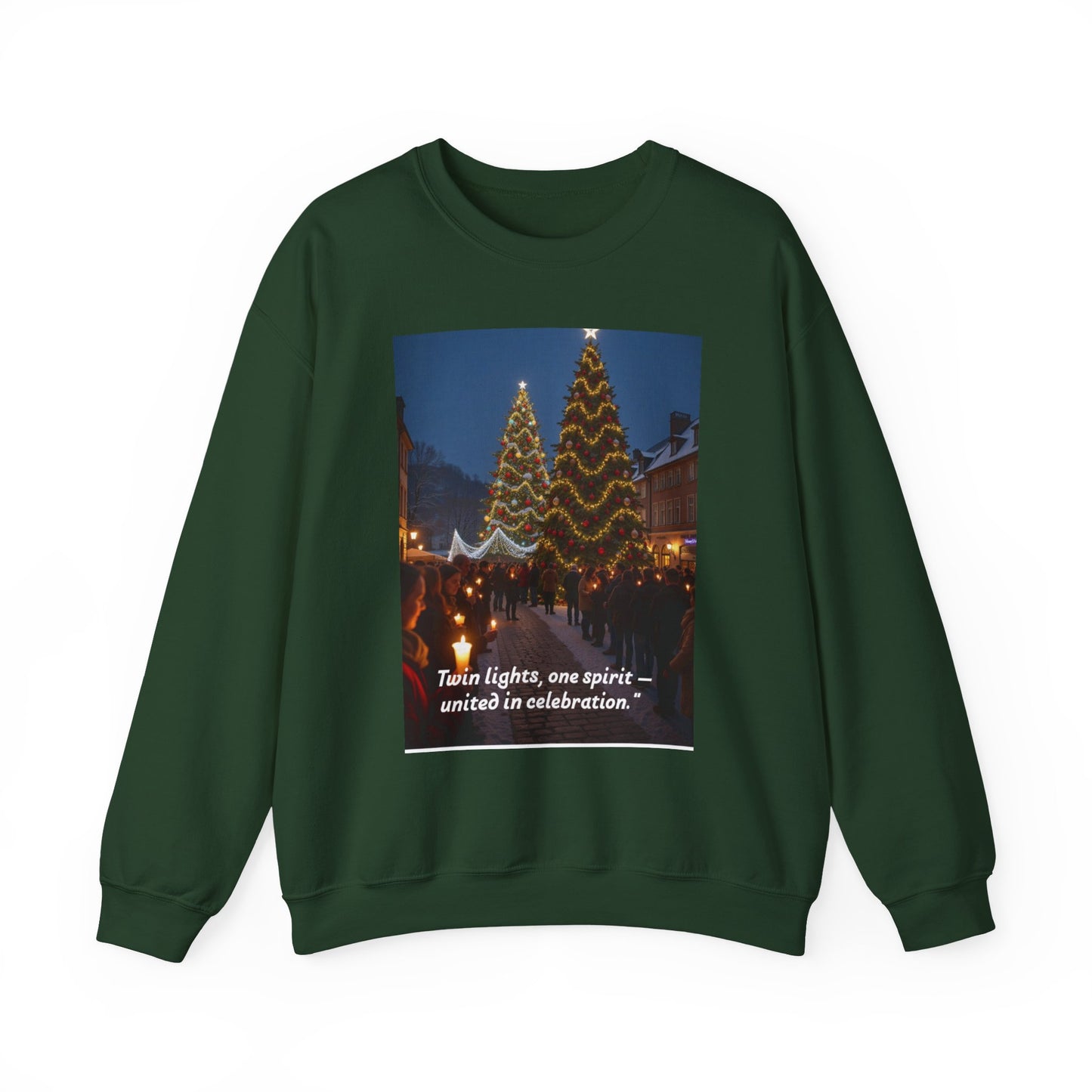 Festive Crewneck Sweatshirt - Holiday Spirit, Cozy Winter Wear, Unisex Gift, Celebration Outfit, Christmas Apparel
