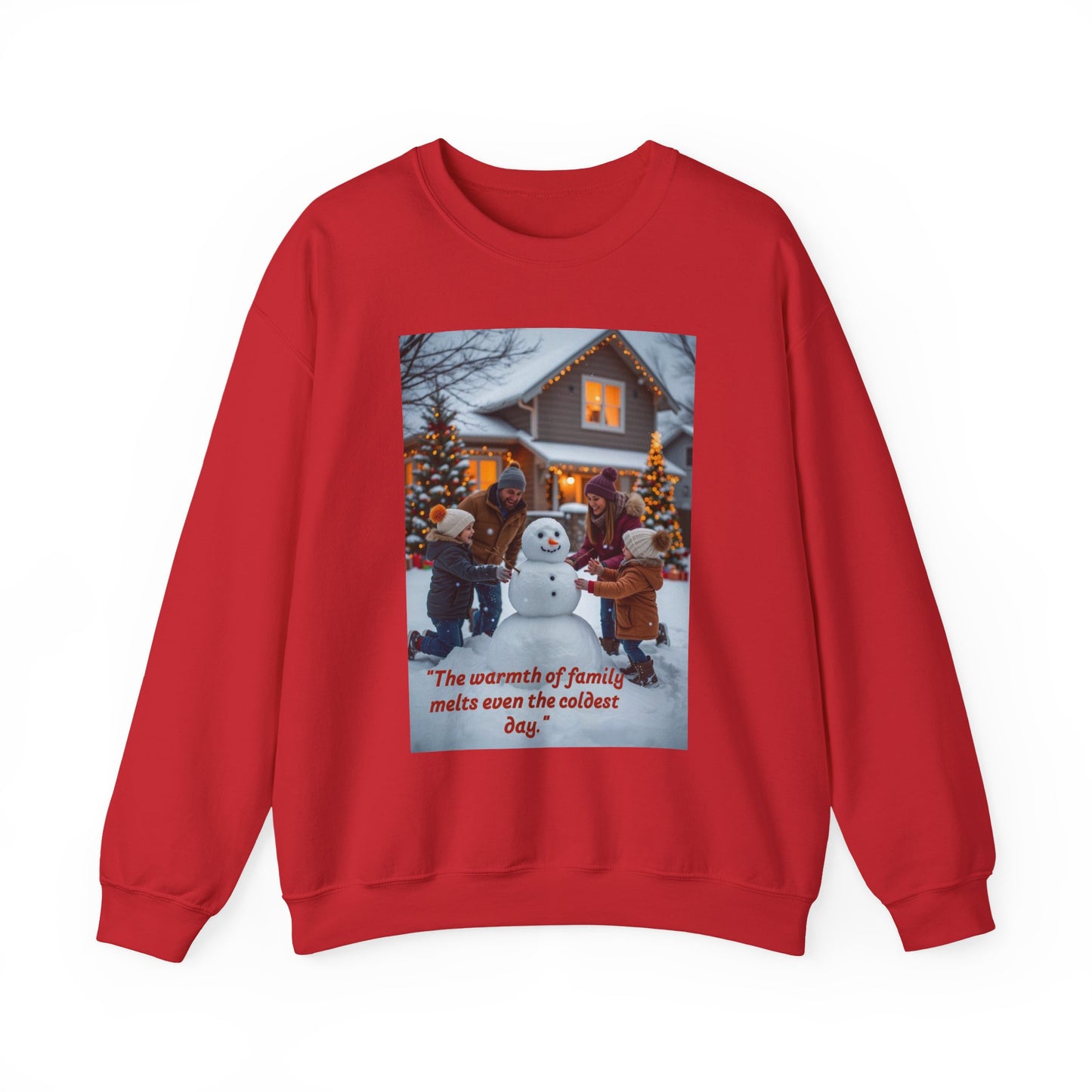 Cozy Family Holiday Sweatshirt, Winter Outfit, Christmas Gift, Family Gatherings, Cold Weather Comfort