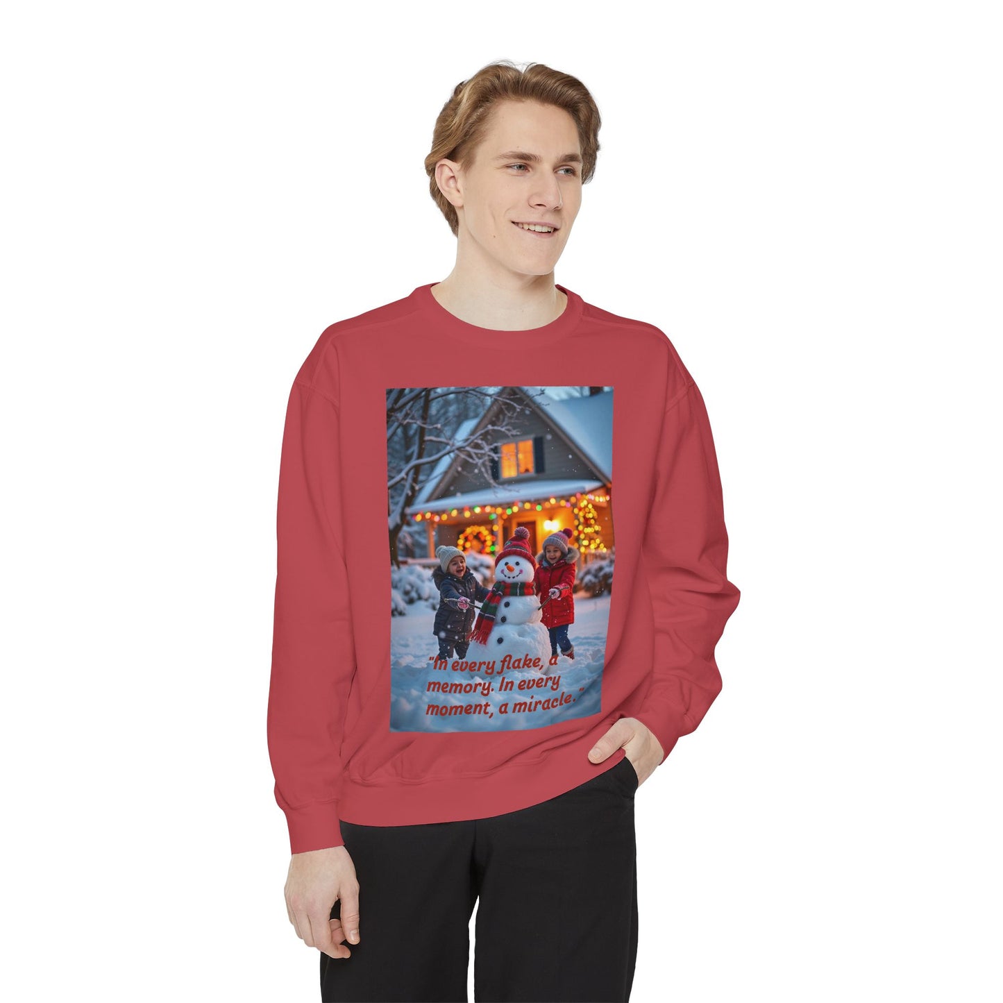 Unisex Garment-Dyed Sweatshirt