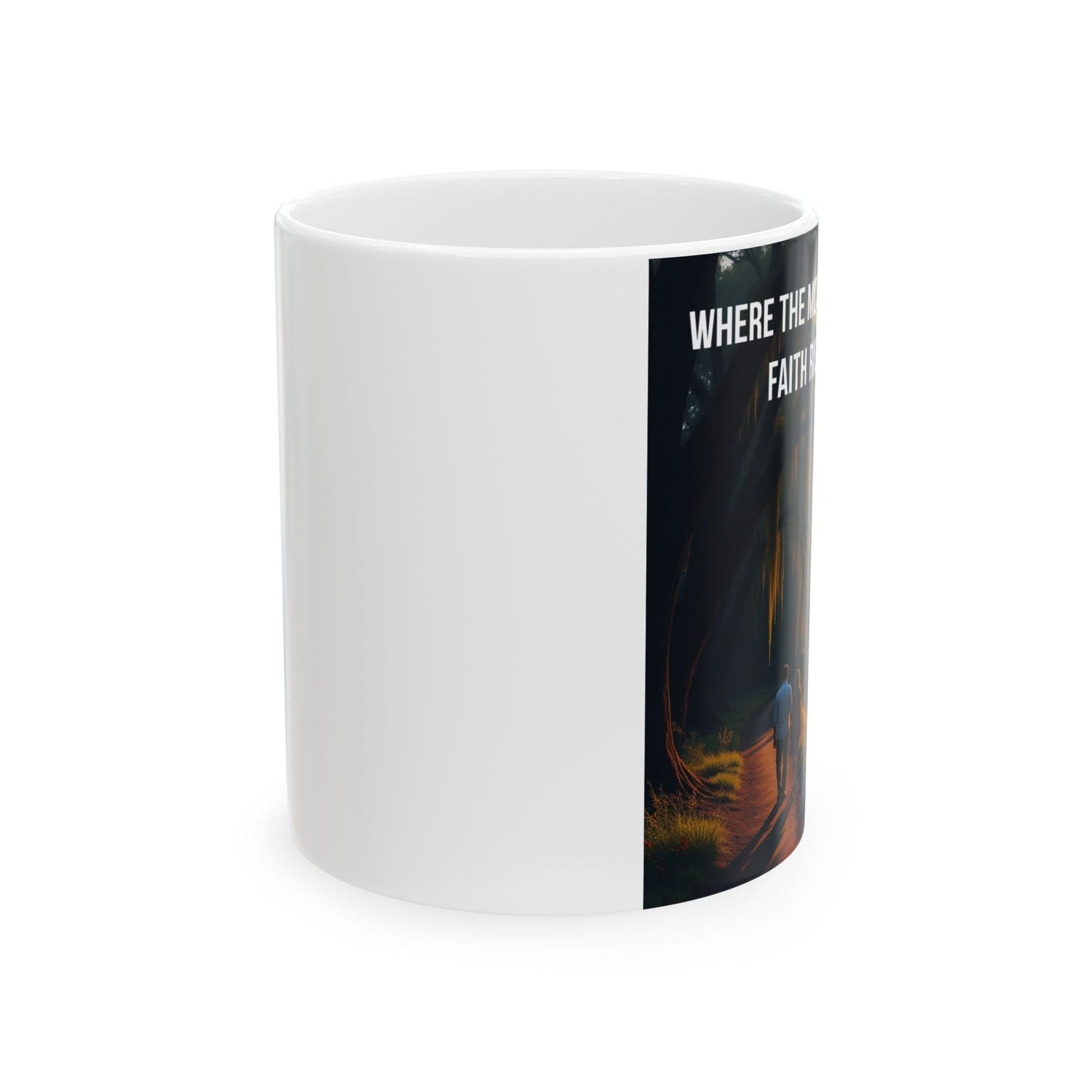 Where the Sun Sets Ceramic Mug — Inspirational Sunset Coffee Cup (11oz & 15oz)