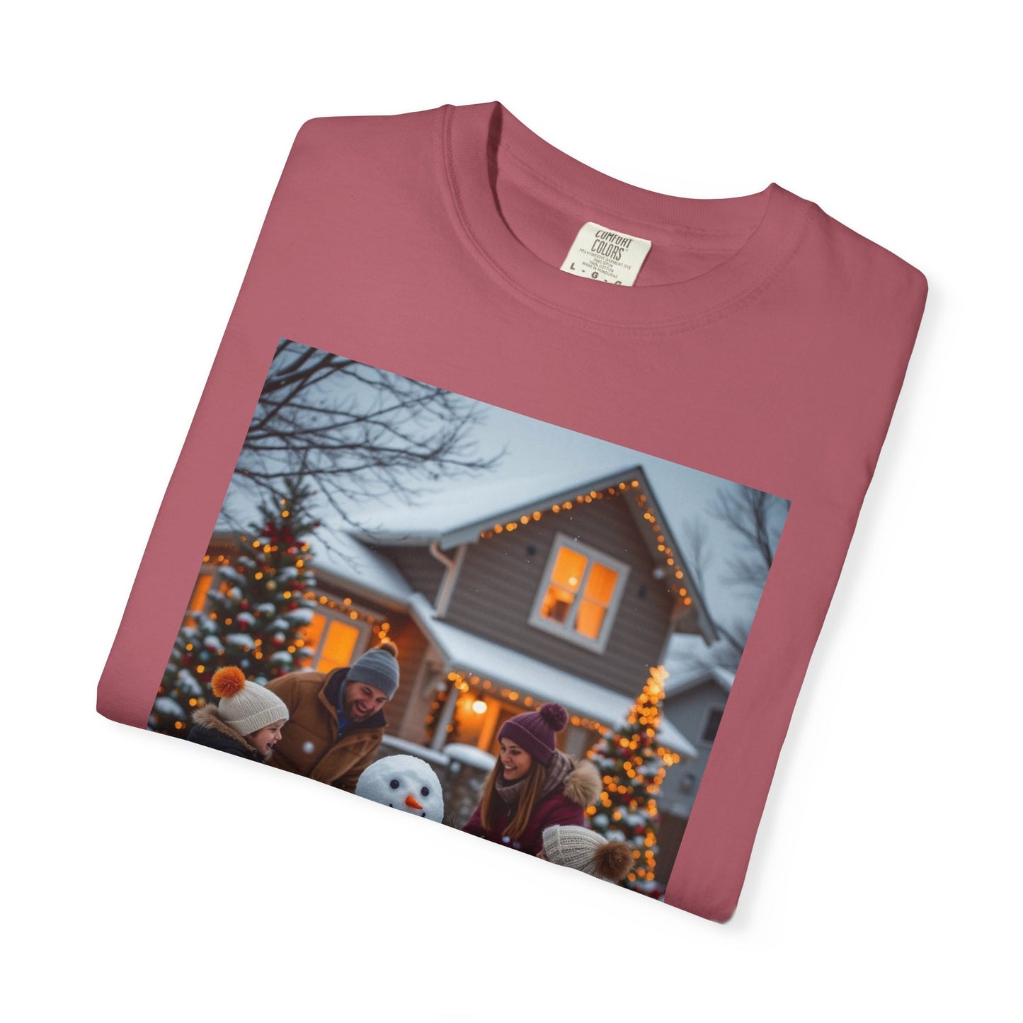 Warm Winter Family T-Shirt, Holiday Tee, Christmas Shirt, Family Gathering Apparel, Cozy Festive Top