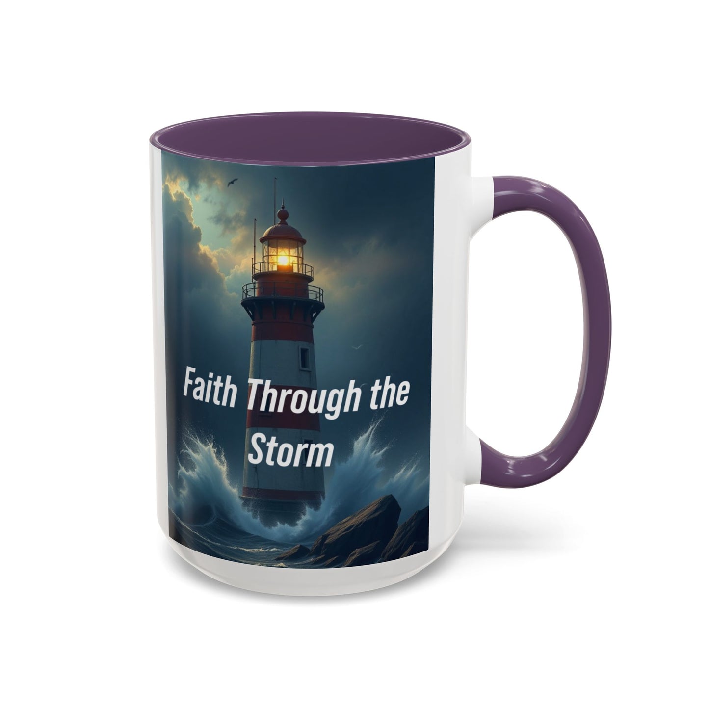 Faith Through the Storm Coffee Mug