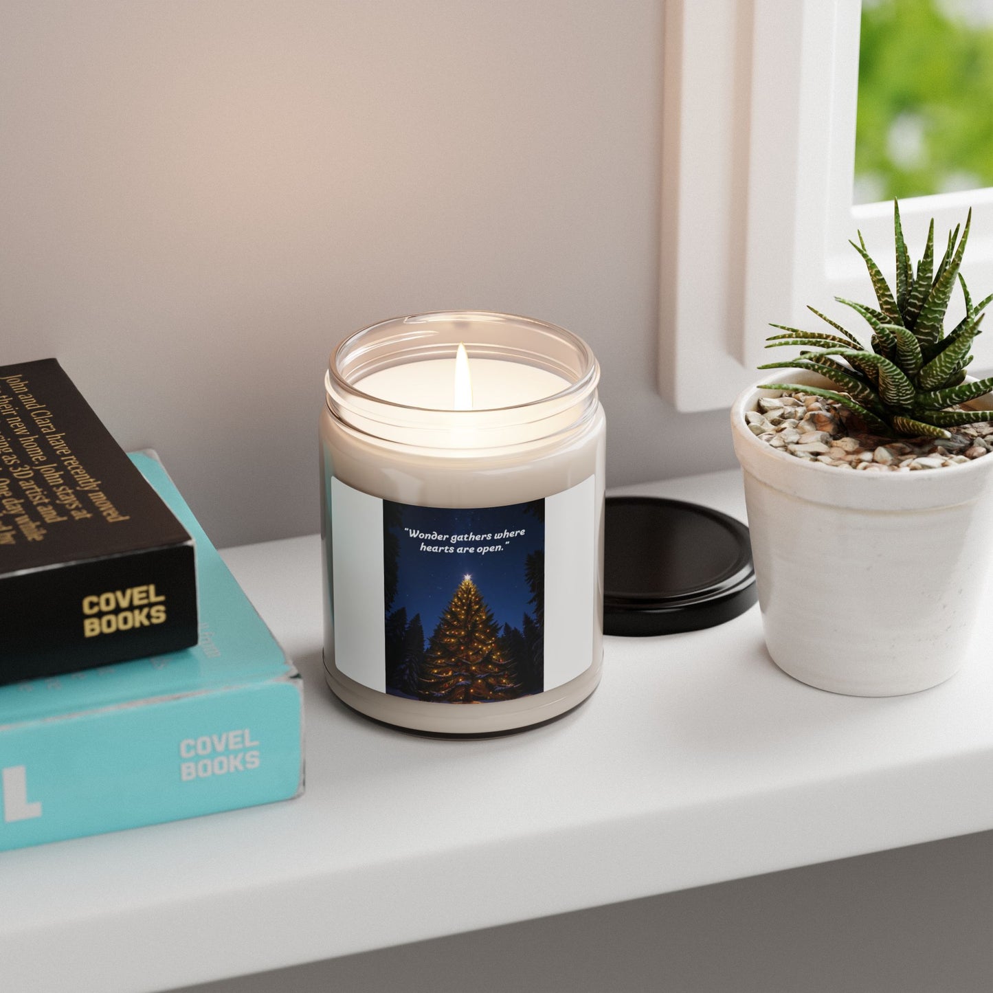 Cozy Scented Candle for Heartfelt Moments | Hand-Poured Soy Candle, Relaxation Gift, Aromatherapy, Home Decor, Holiday Celebration  155
