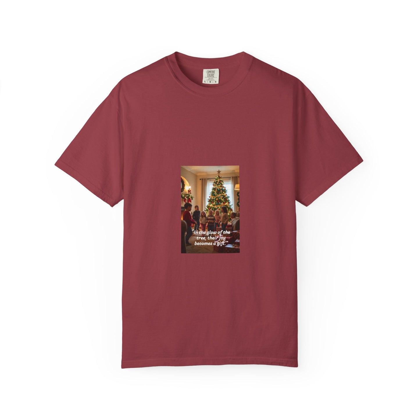 Festive Christmas Tee, Holiday Unisex T-shirt, Cozy Family Gathering Shirt, Unique Gift for Him/Her, Joyful Winter Apparel