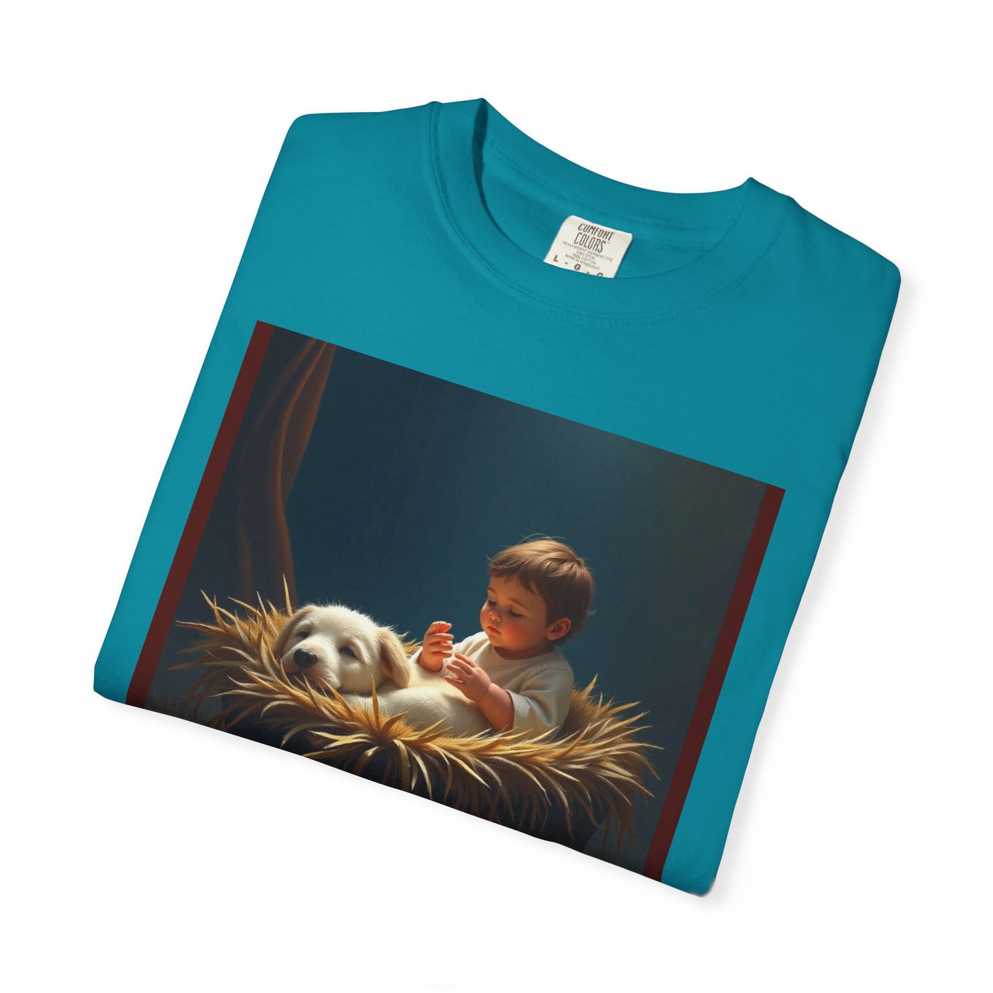 Unisex Christmas T-Shirt, Holiday Spirit Tee, Cozy Garment-Dyed Top, Festive Gift, Seasonal Wear