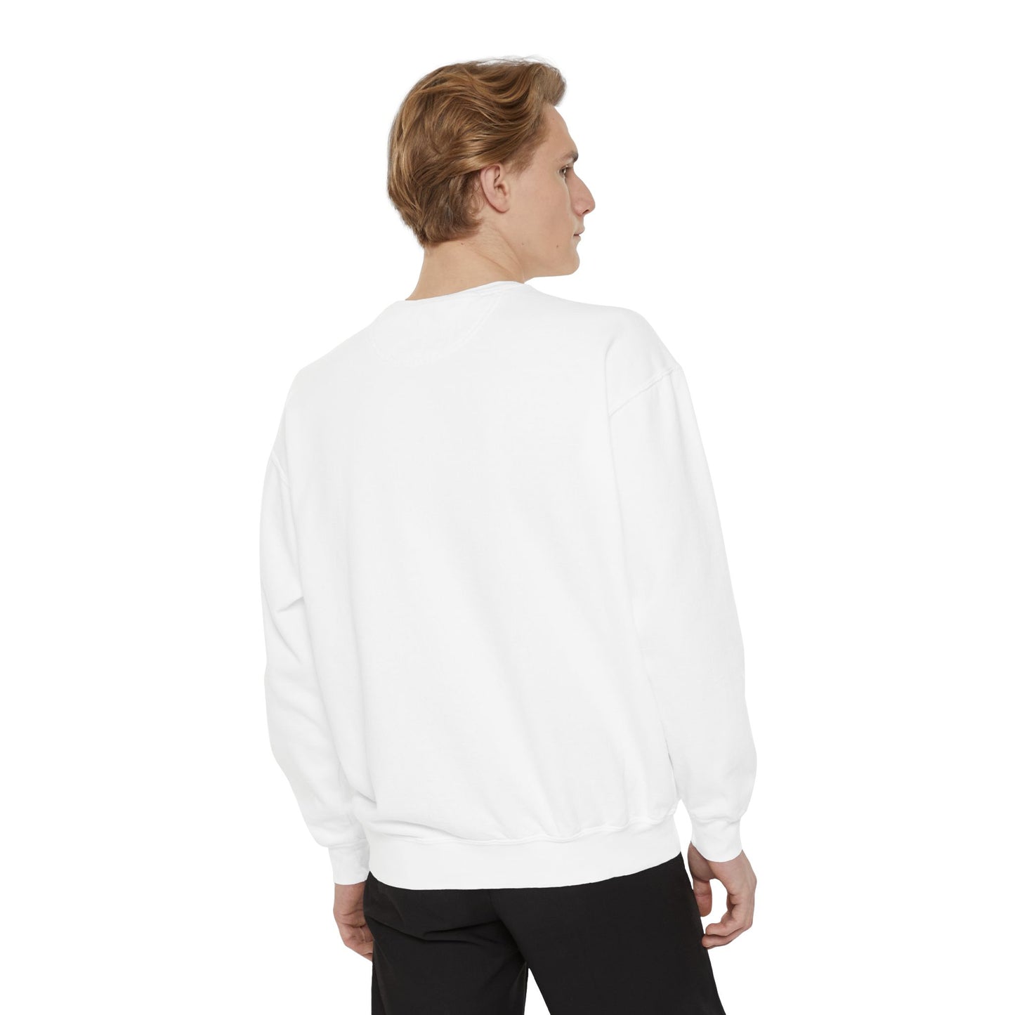 Cozy Holiday Sweatshirt with Inspirational Quote