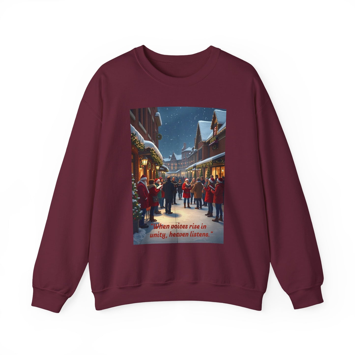 Cozy Winter Crewneck Sweatshirt, Festive Gift, Holiday Sweater, Unisex Fashion, Winter Wardrobe Essential