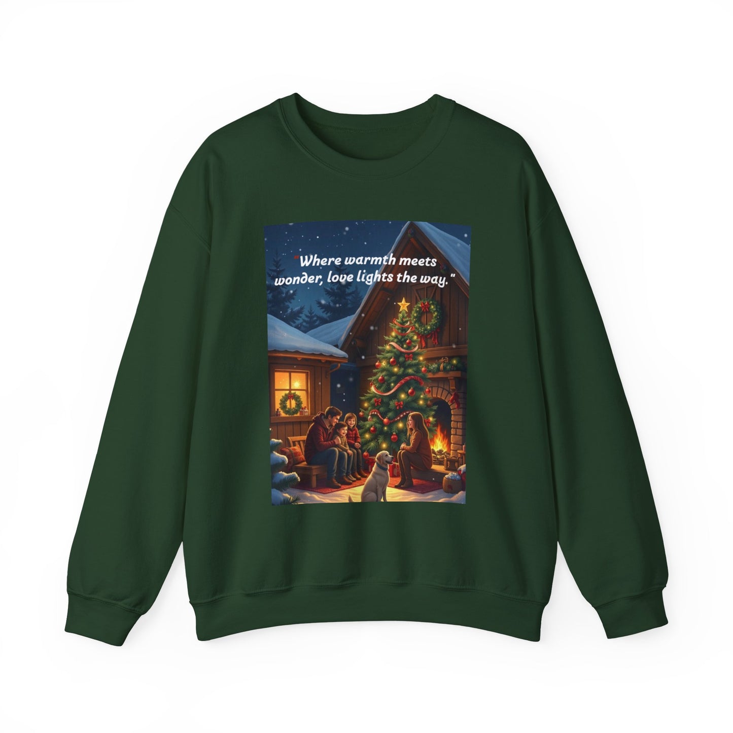 Cozy Holiday Crewneck Sweatshirt - Christmas Gift, Unisex Sweatshirt, Winter Apparel, Festive Fashion, Warmth and Wonder