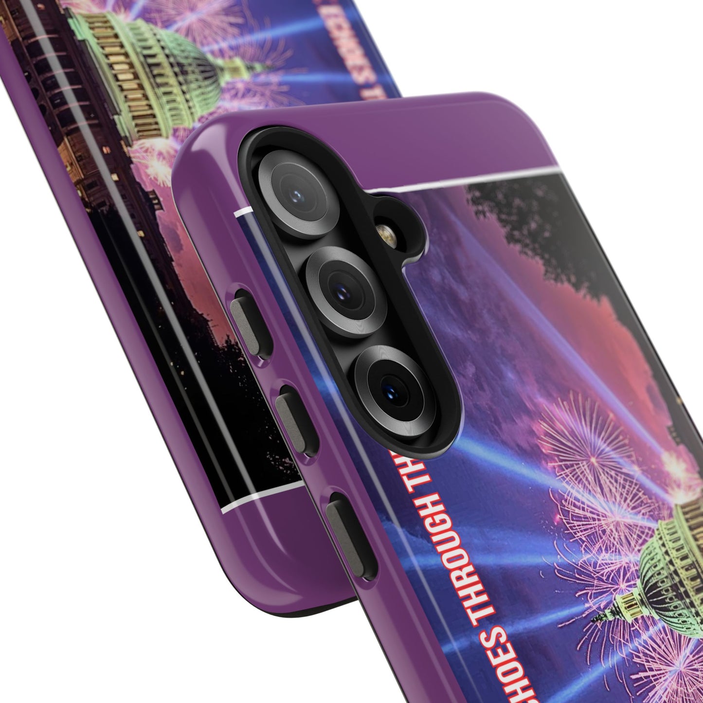 Capitol Fireworks Tough Phone Case — “Where Freedom’s Voice Echoes Through the Generations”