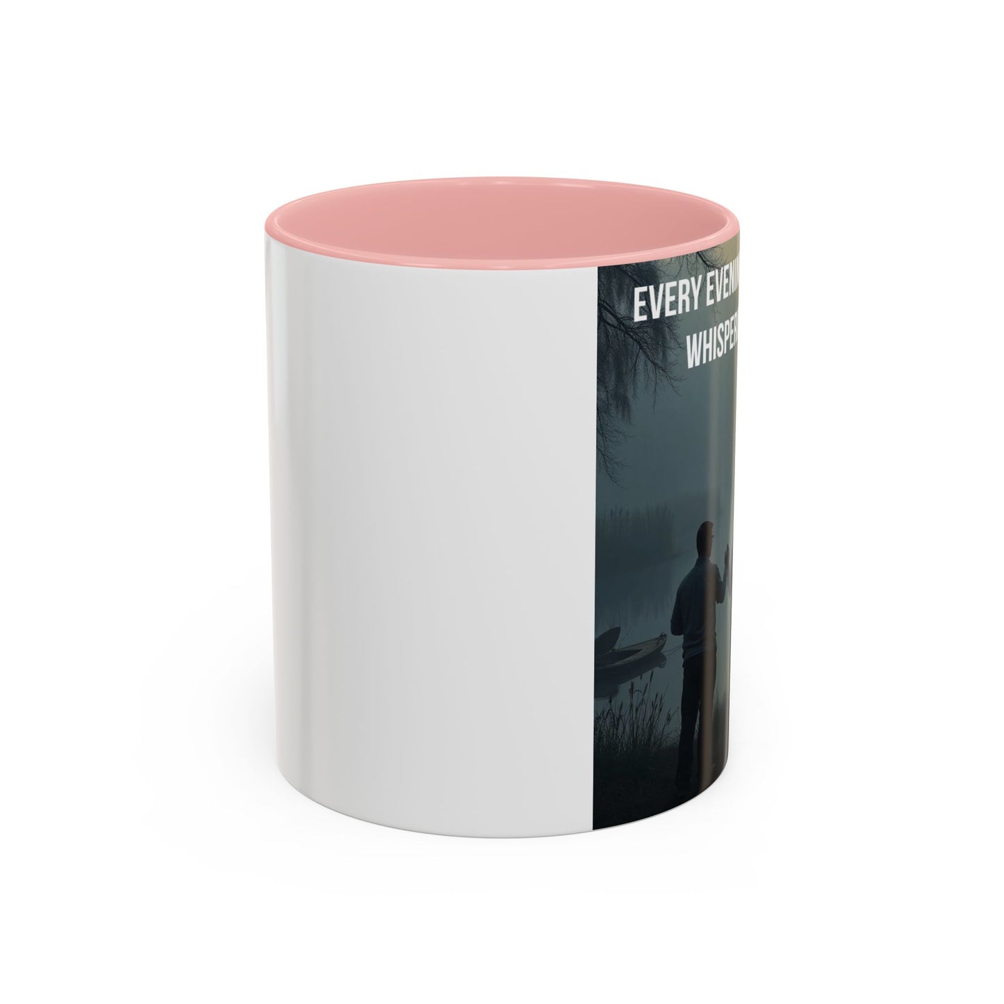 Christian Prayer Coffee Mug - "Every Evening Every Bayou Is Whispering His Name" Accent Mug