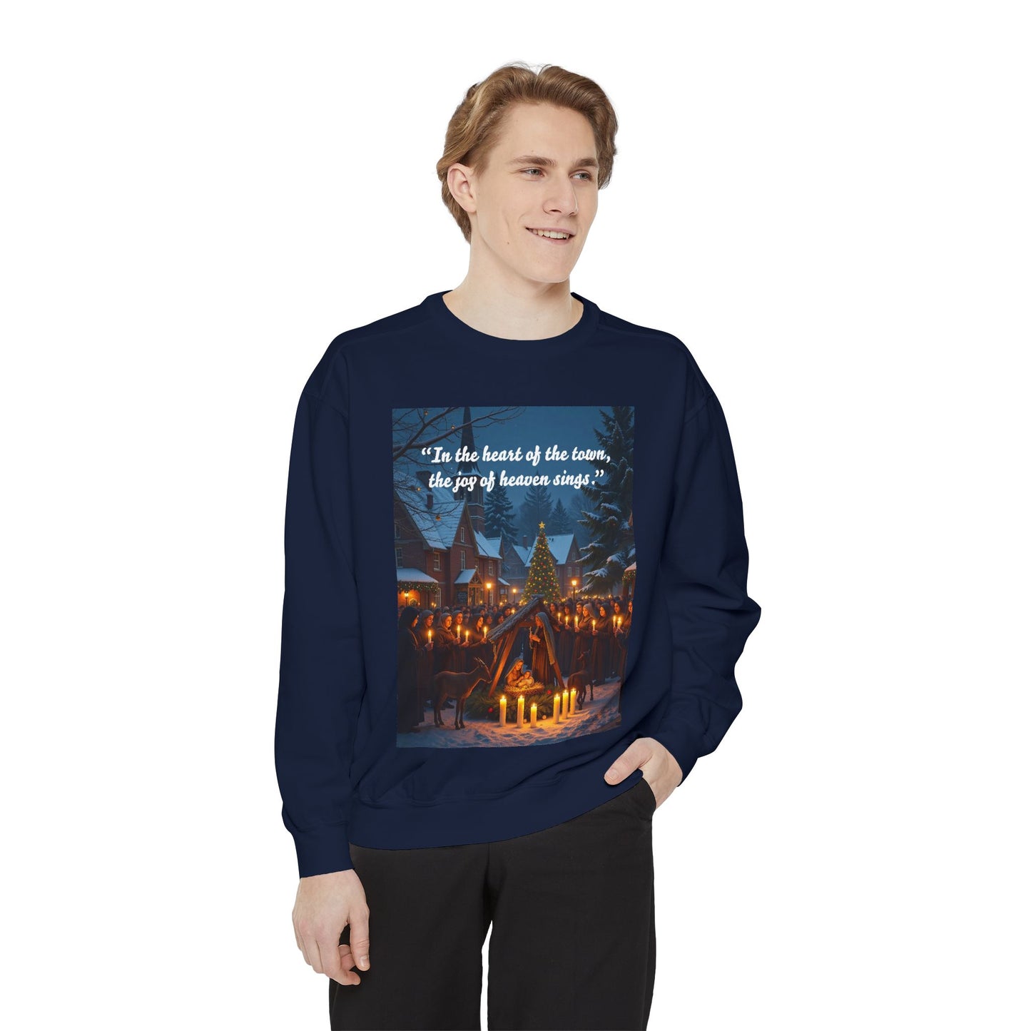 Unisex Garment-Dyed Sweatshirt 101