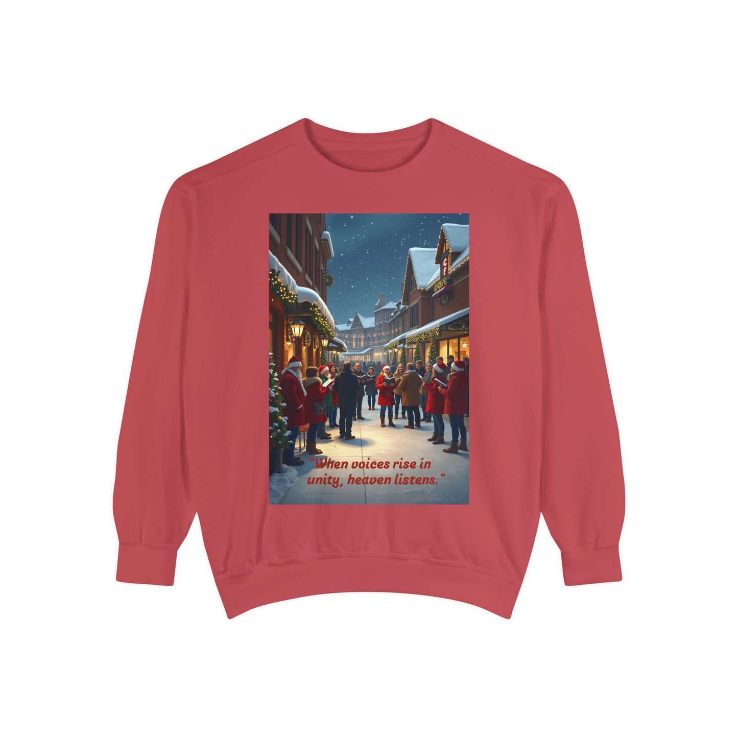 Unisex Garment-Dyed Sweatshirt