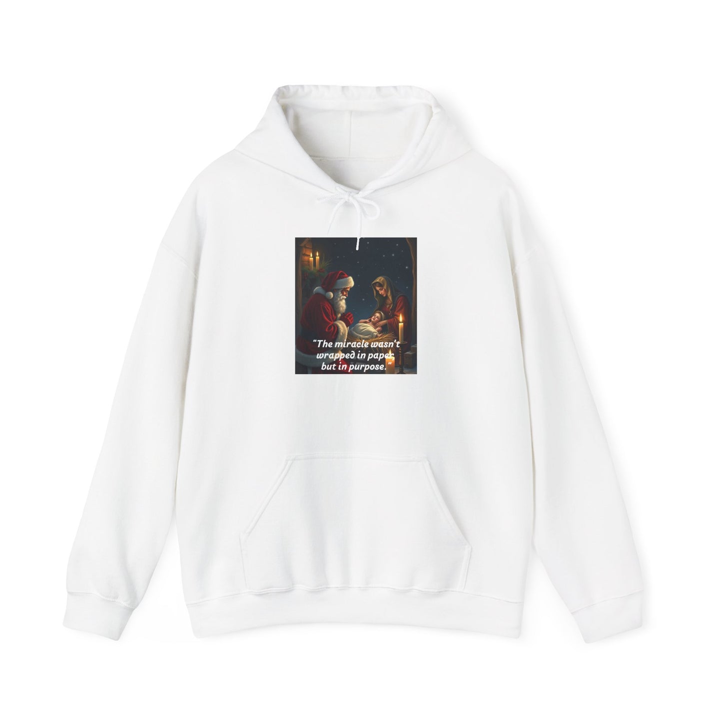Cozy Inspirational Hoodie - Unisex Heavy Blend Sweatshirt for Casual Wear, Gift for Friends, Motivational Apparel, Holiday/Homemade Decor
