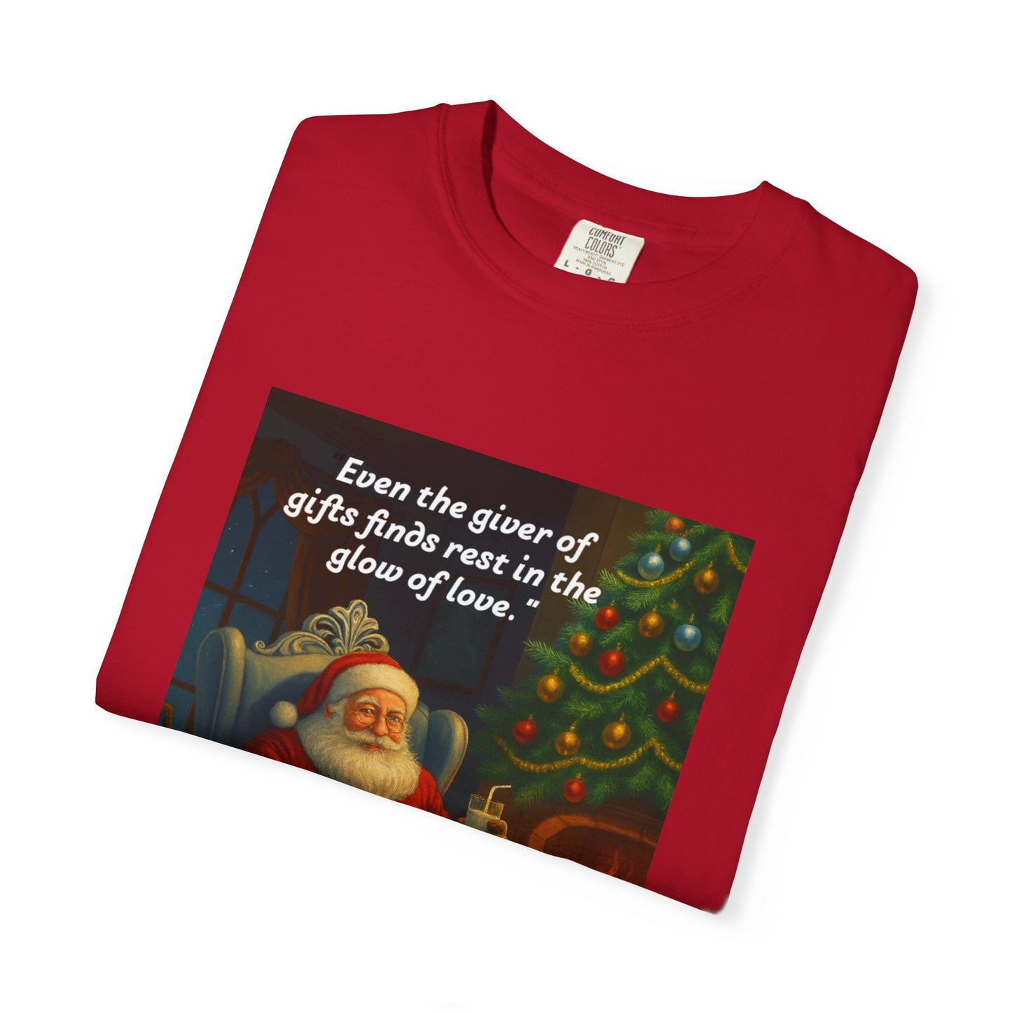 Cozy Holiday T-Shirt, Christmas Gift Tee, Santa Claus Shirt, Unisex Friends Apparel, Festive Fun T-Shirt, Gift for Him/Her