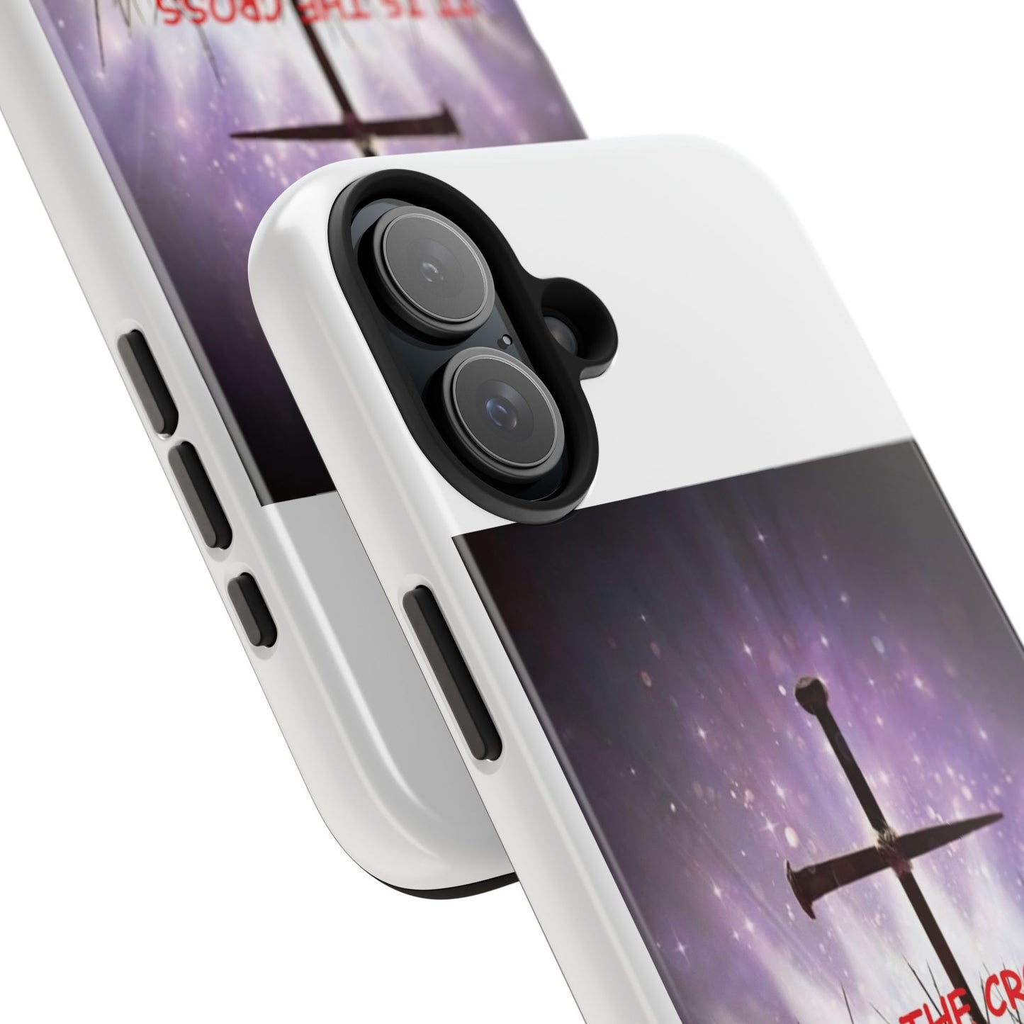 Christian Cross Phone Case — “It Is The Cross” Tough Protective Case