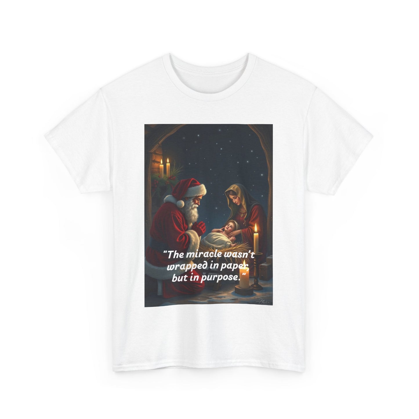 Festive Inspirational Tee, Holiday Gift, Motivational Shirt, Christmas T-Shirt, Unisex Graphic Tee, Unique Gift Idea
