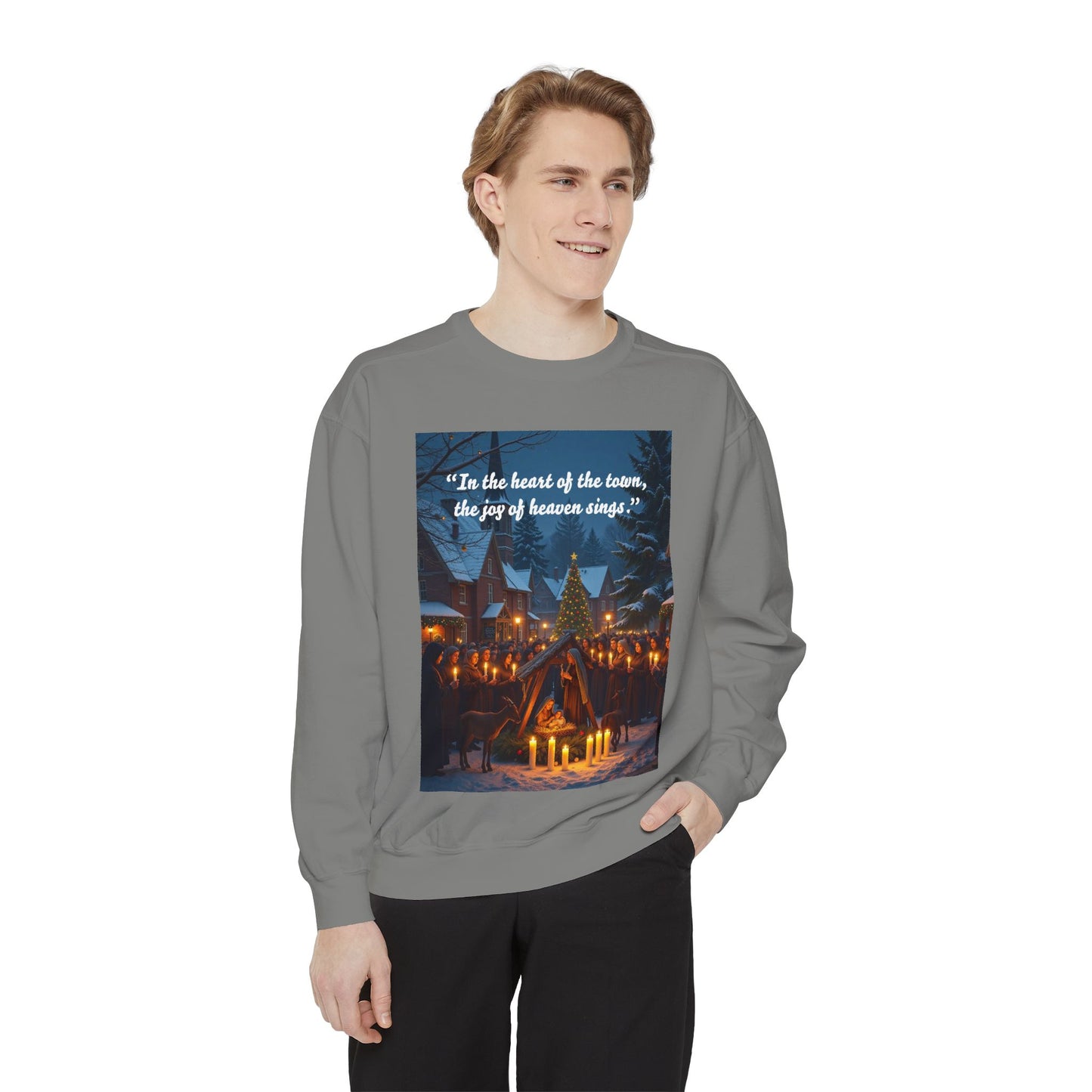Unisex Garment-Dyed Sweatshirt 101