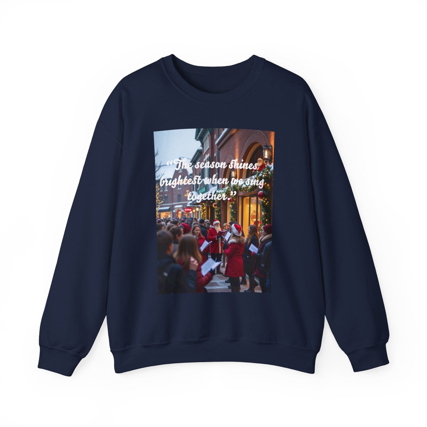Cozy Holiday Sweatshirt, Unisex Crewneck for Christmas, Family Gatherings, Winter Celebrations, Gift Idea for Friends