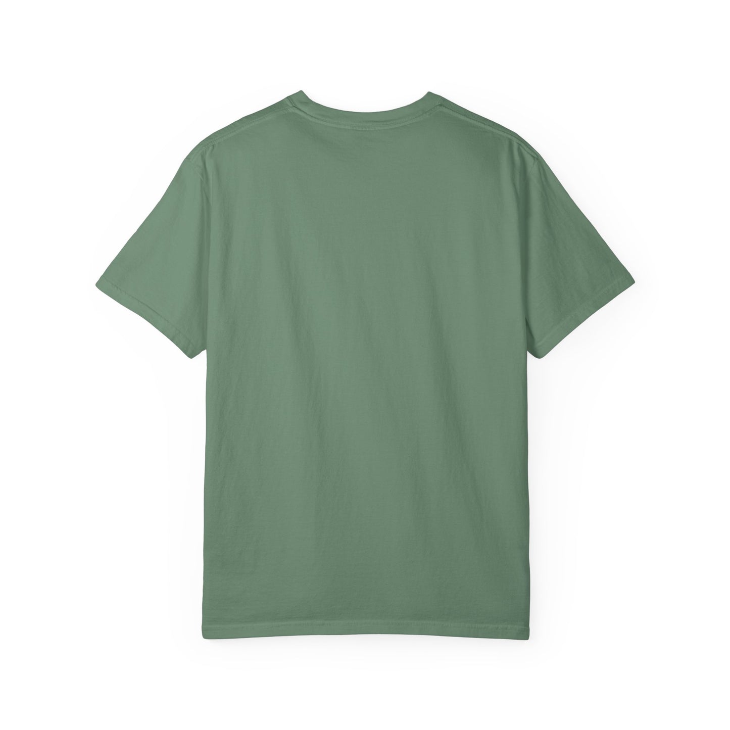 Garment-Dyed T-Shirt with Inspirational Christmas Design