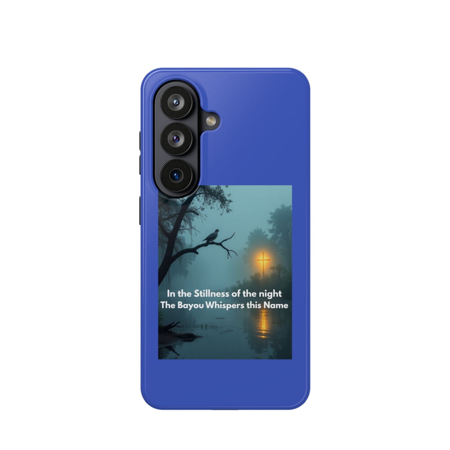 Magnetic Impact-Resistant Phone Case — Bayou Night Scene with Poem