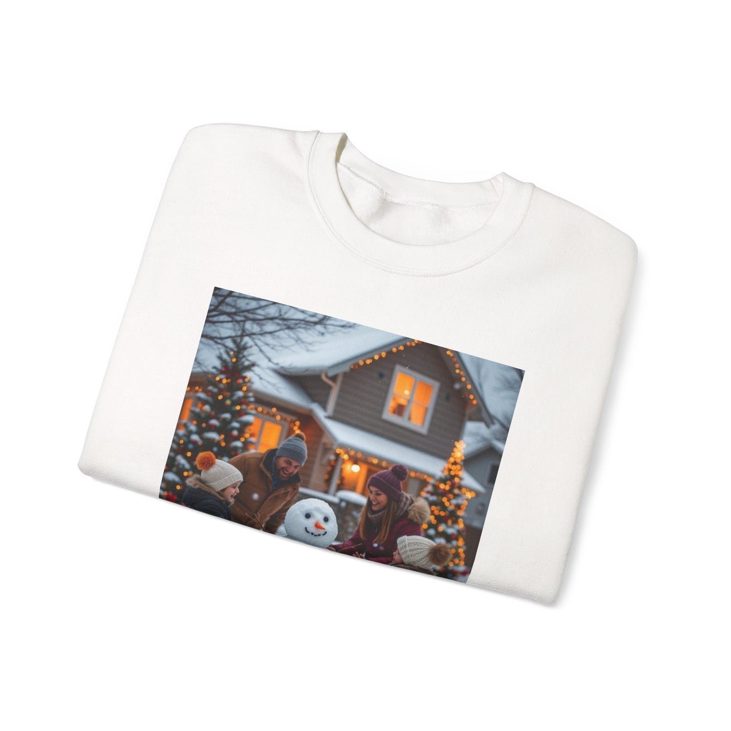 Cozy Holiday Sweatshirt with Family Quote, Winter Warmth Gift, Christmas Comfort Wear, Family Gathering Apparel, Cold Weather Essentials